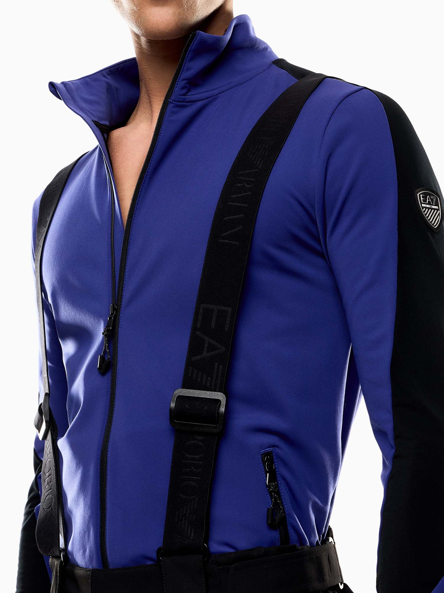 PANTALONE TECNICO SCI EA7 EMPORIO ARMANI KITZBUHEL DA UOMO NERO