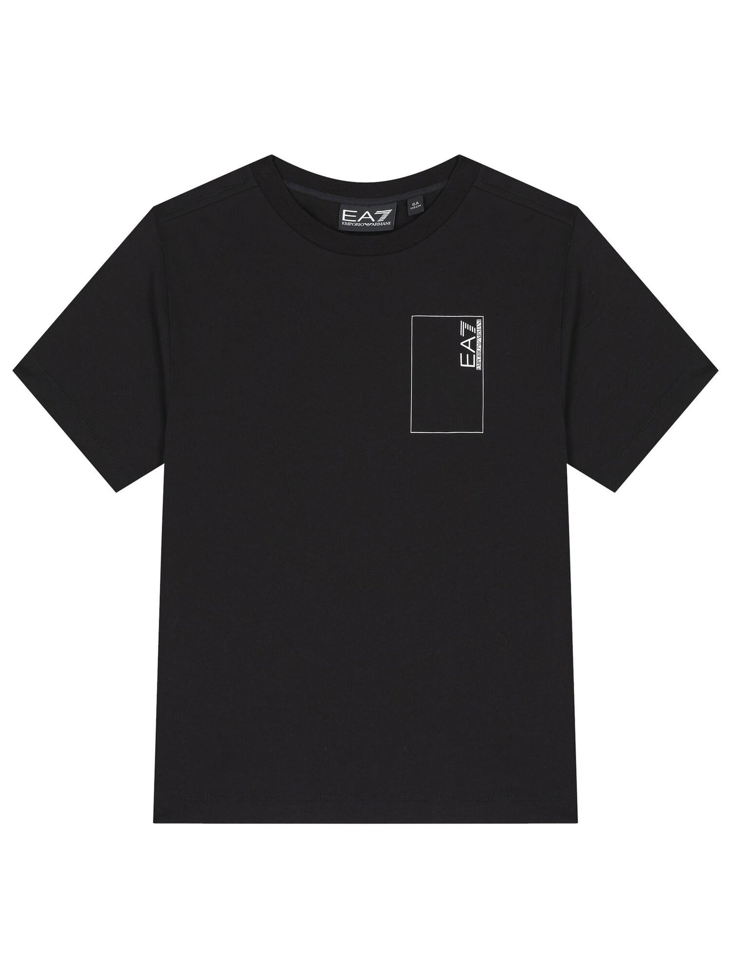 T-SHIRT GRAPHIC SERIE EA7 EMPORIO ARMANI BAMBINO NERO
