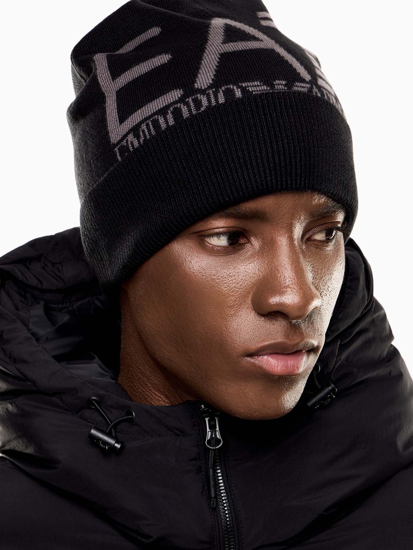 BEANIE VISIBILITY EA7 EMPORIO ARMANI UNISEX ADULTO NERO