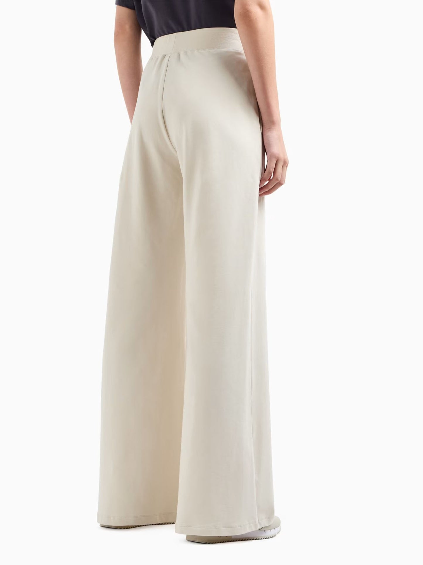 PANTALONE AMPIO CORE LADY EA7 EMPORIO ARMANI DONNA PANNA