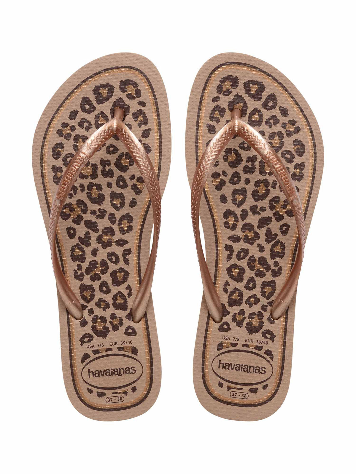 Havaianas slim anima ciabatte infradito mare da donna rose gold