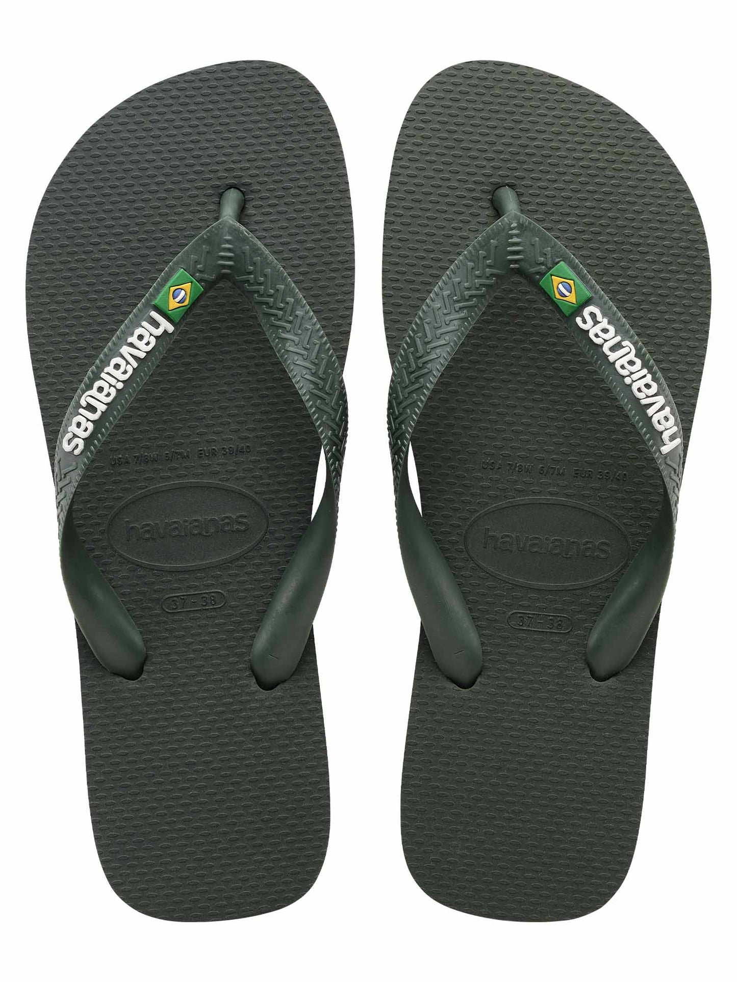 Havaianas Brasil Logo, ciabatte uomo in stile classico