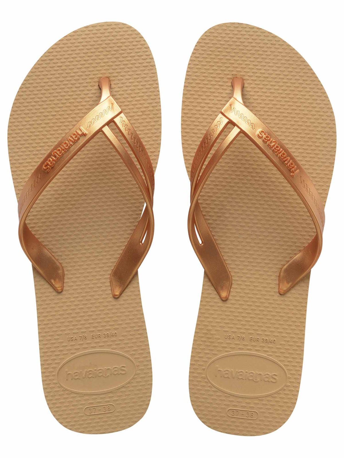 Havaianas elegance ciabatte infradito mare da donna oro