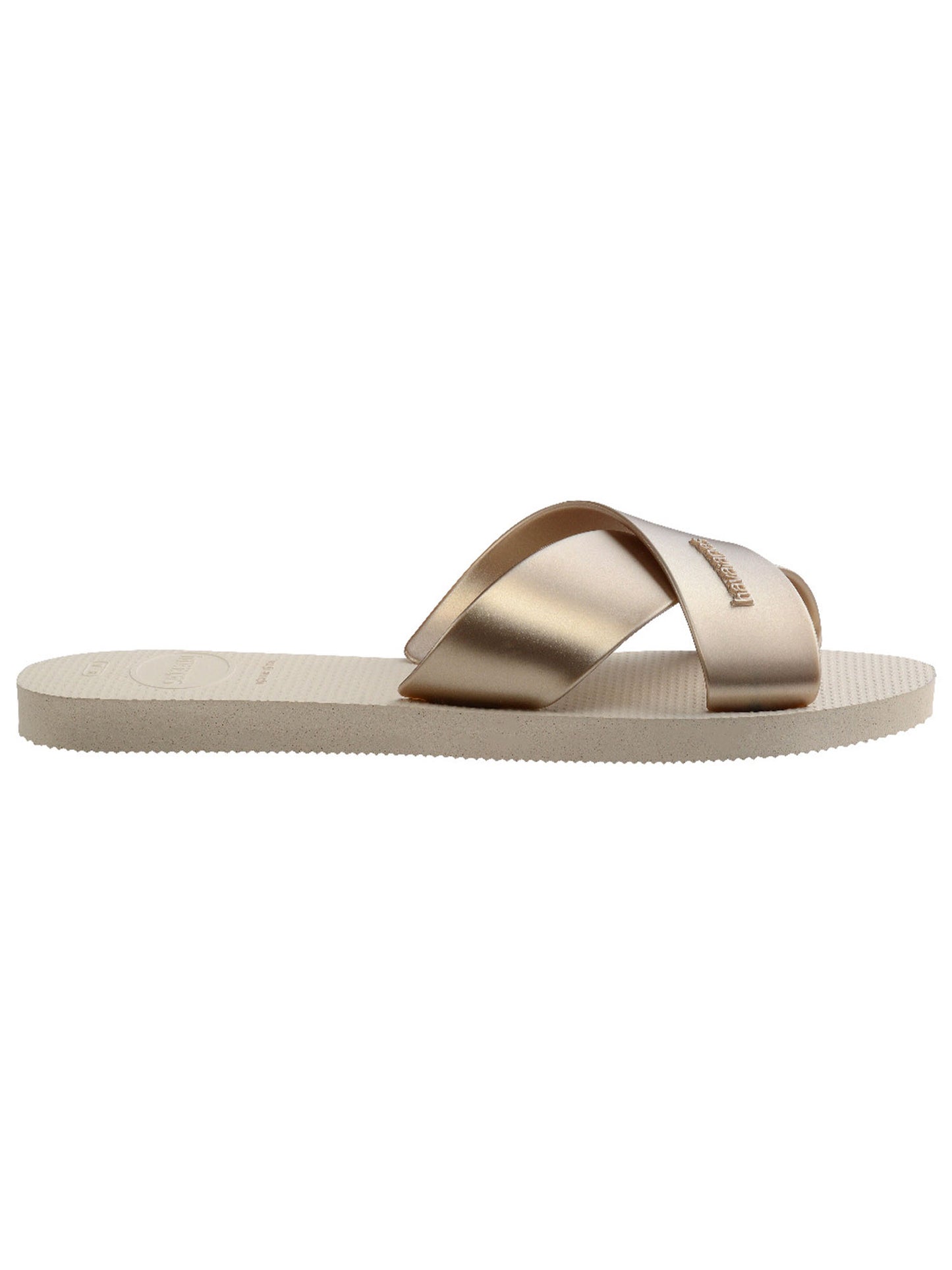 HAVAIANAS AQUA METAL - BEIGE