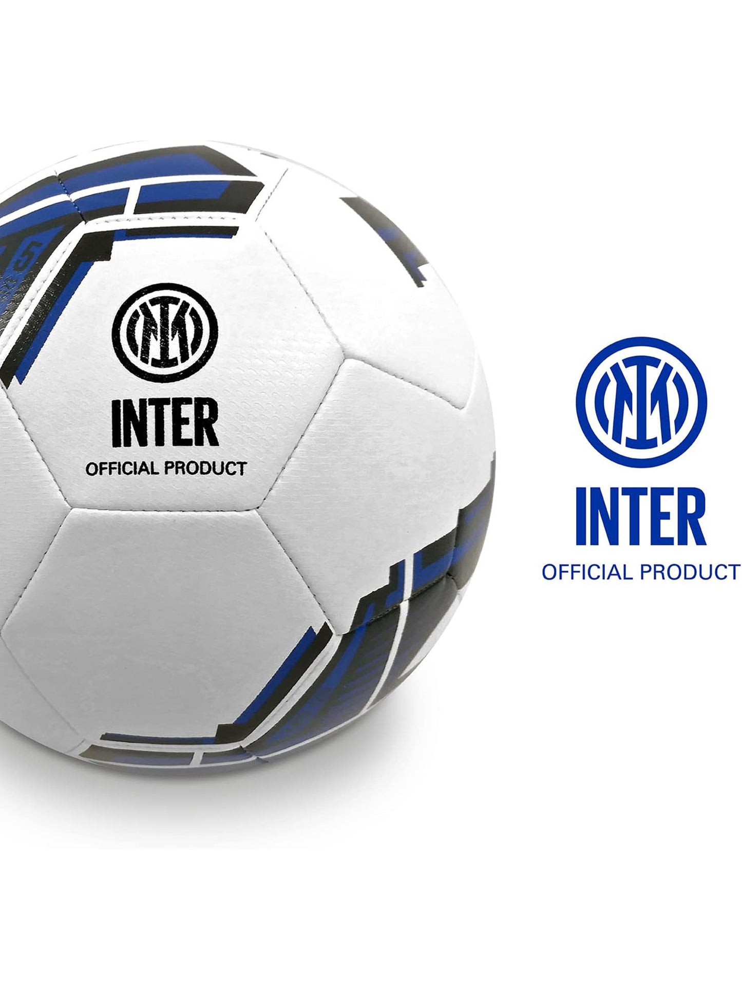 Pallone da calcio Mondo F.C. Inter Pro bianco unisex adulto