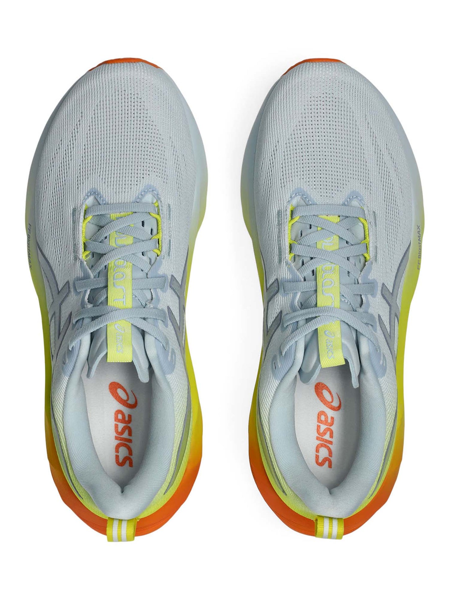 Asics Novablast 5, scarpa running uomo azzurra