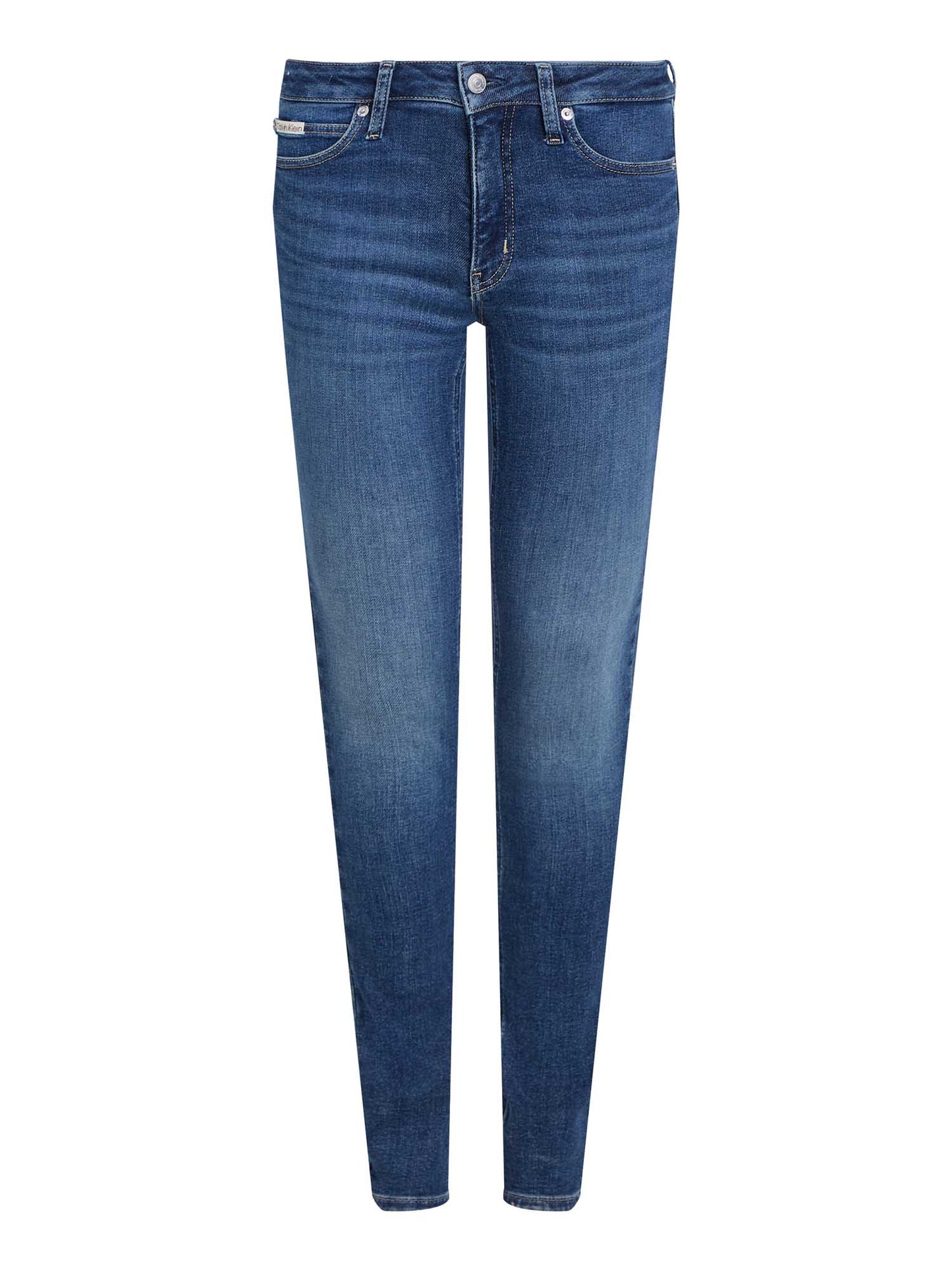DENIM MID RISE SKINNY CALVIN KLEIN JEANS DONNA JEANS SCURO