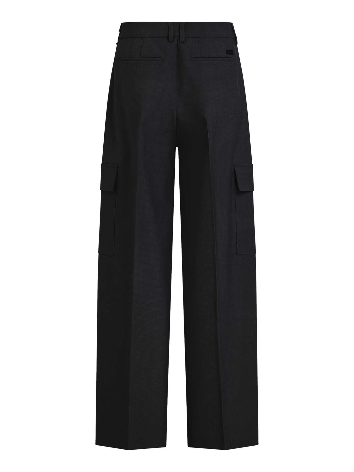 PANTALONE RELAXED LEG TAILOR CALVIN KLEIN JEANS DONNA NERO