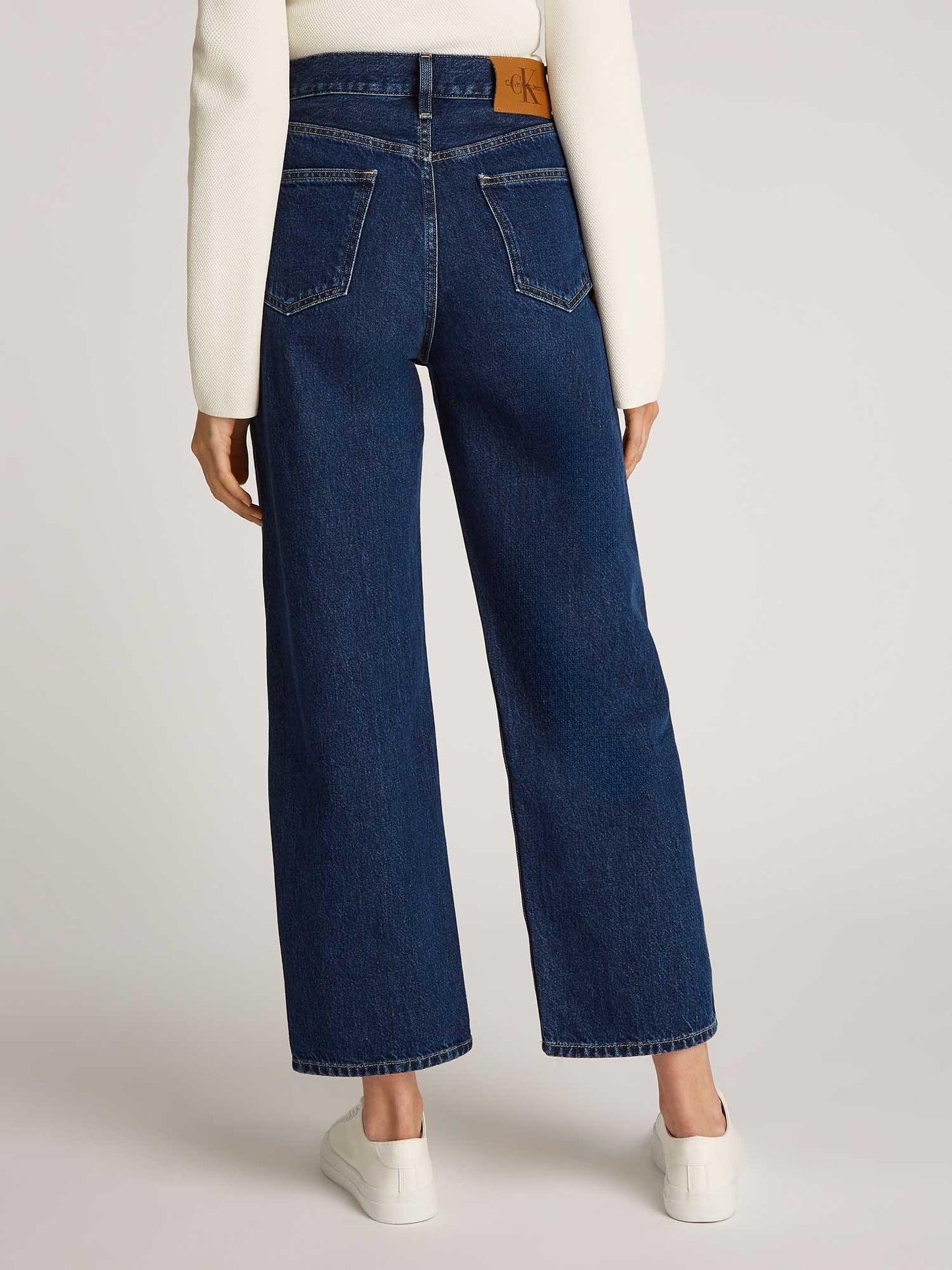 DENIM BARREL CALVIN KLEIN JEANS DONNA JEANS SCURO