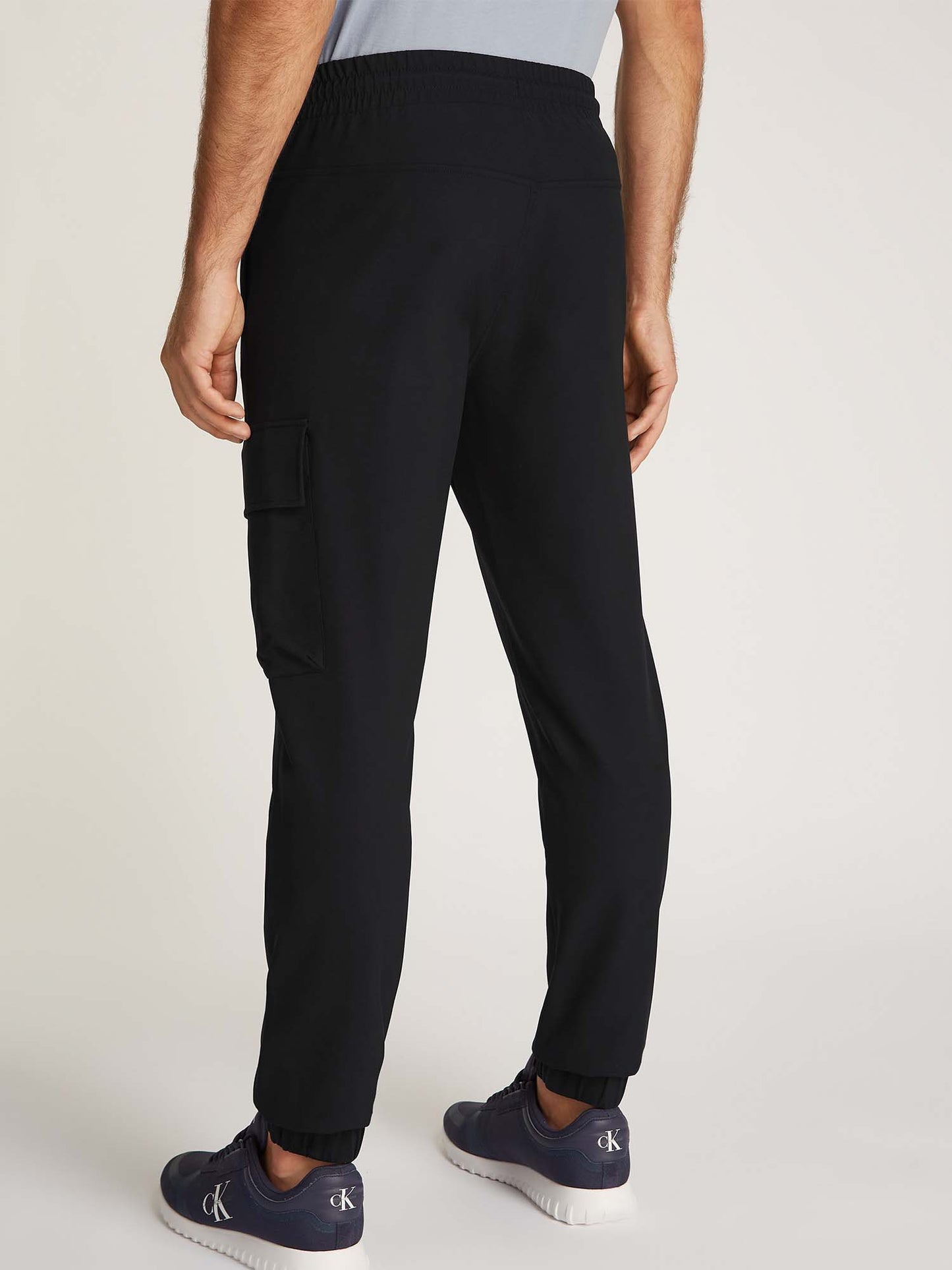 PANTALONE TECHNICAL CARGO CALVIN KLEIN JEANS UOMO NERO
