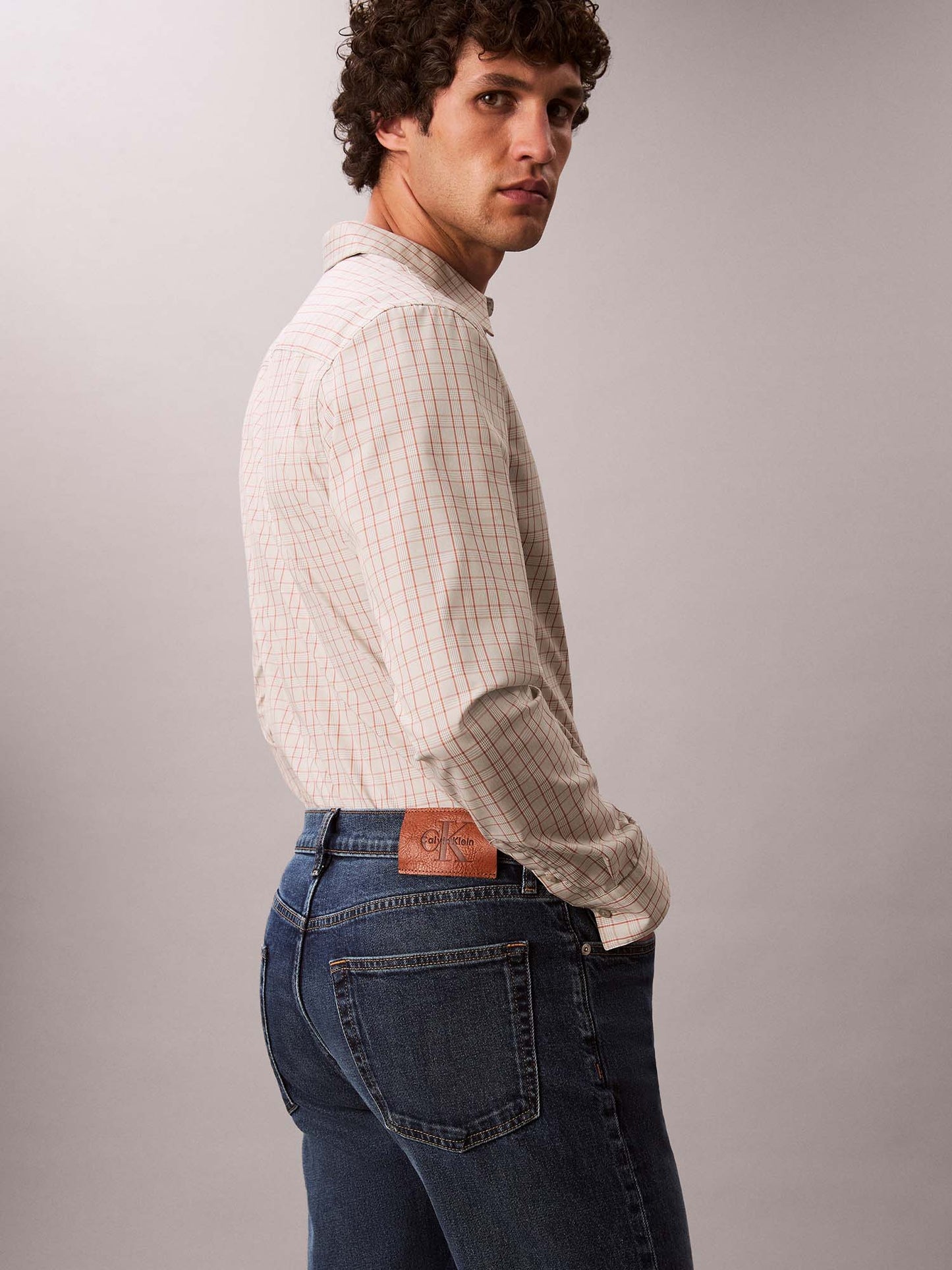 JEANS STANDARD STRAIGHT CALVIN KLEIN JEANS BLU DENIM