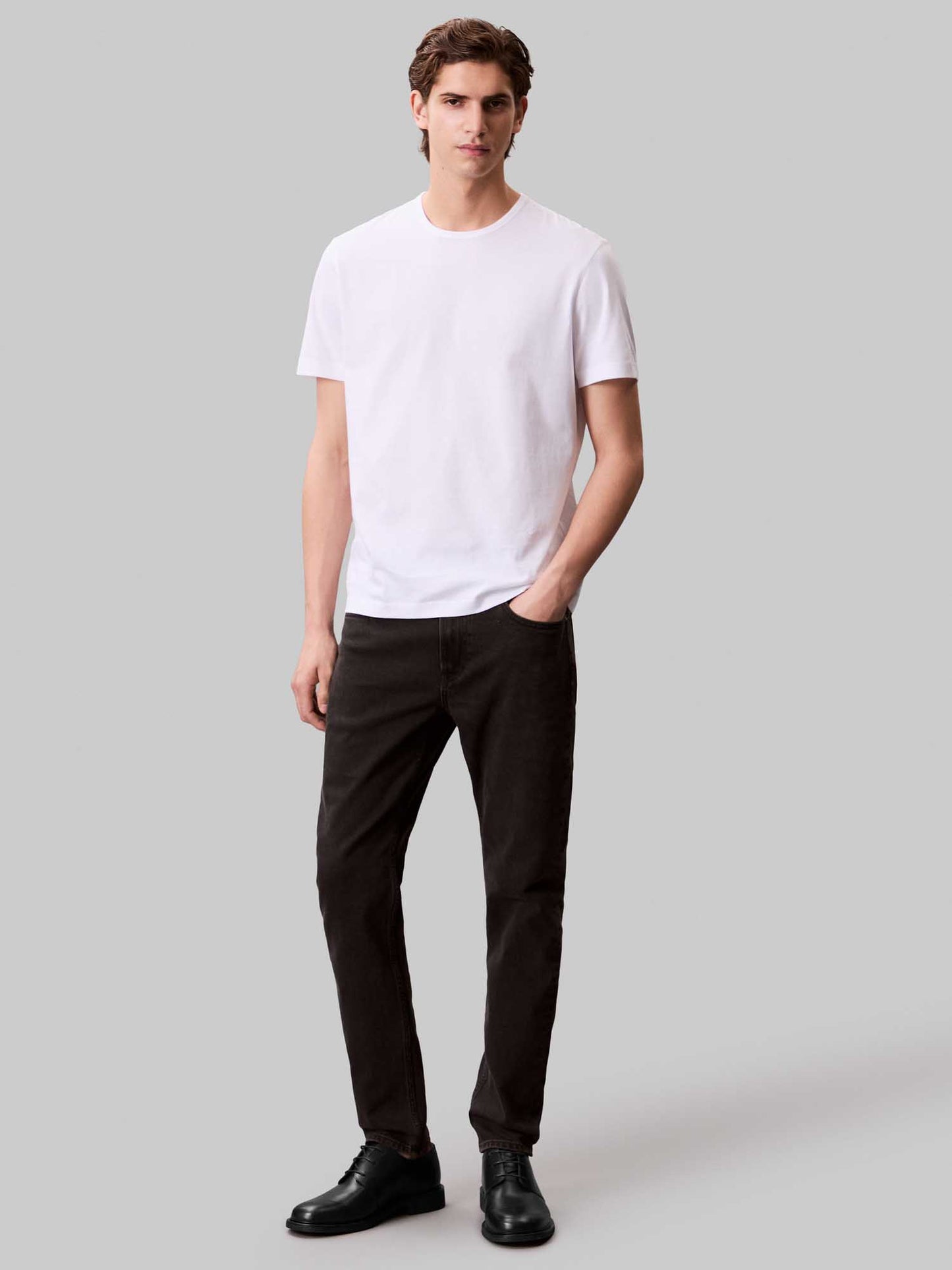 JEANS SLIM CALVIN KLEIN DA UOMO NERO