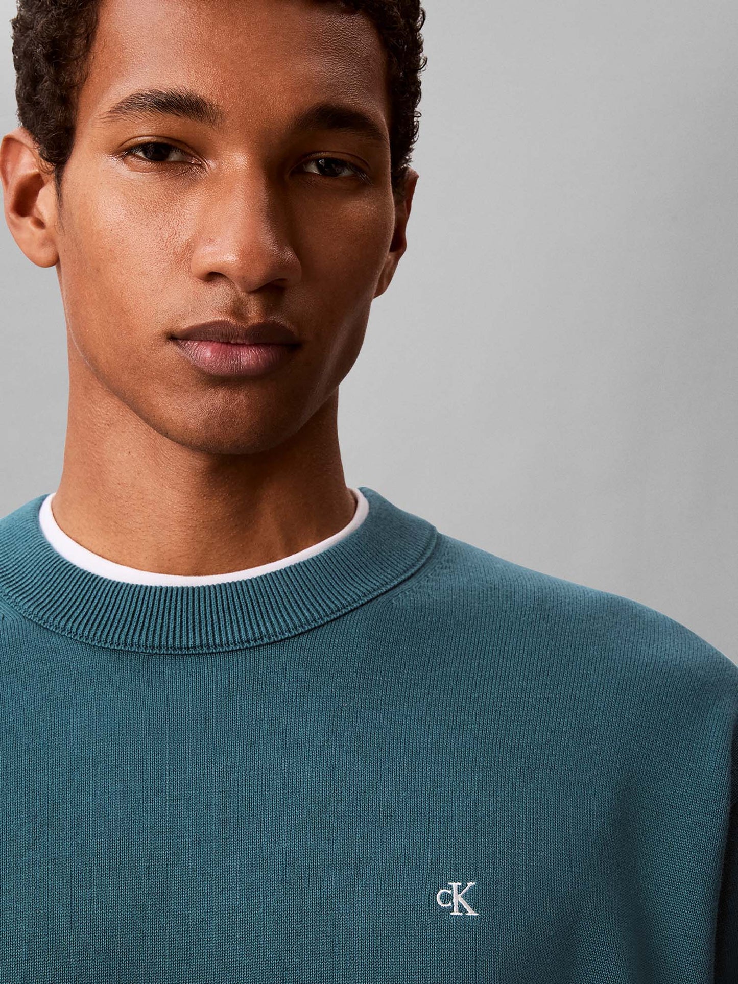 Calvin Klein LV04RC309G PP1, maglia da uomo verde