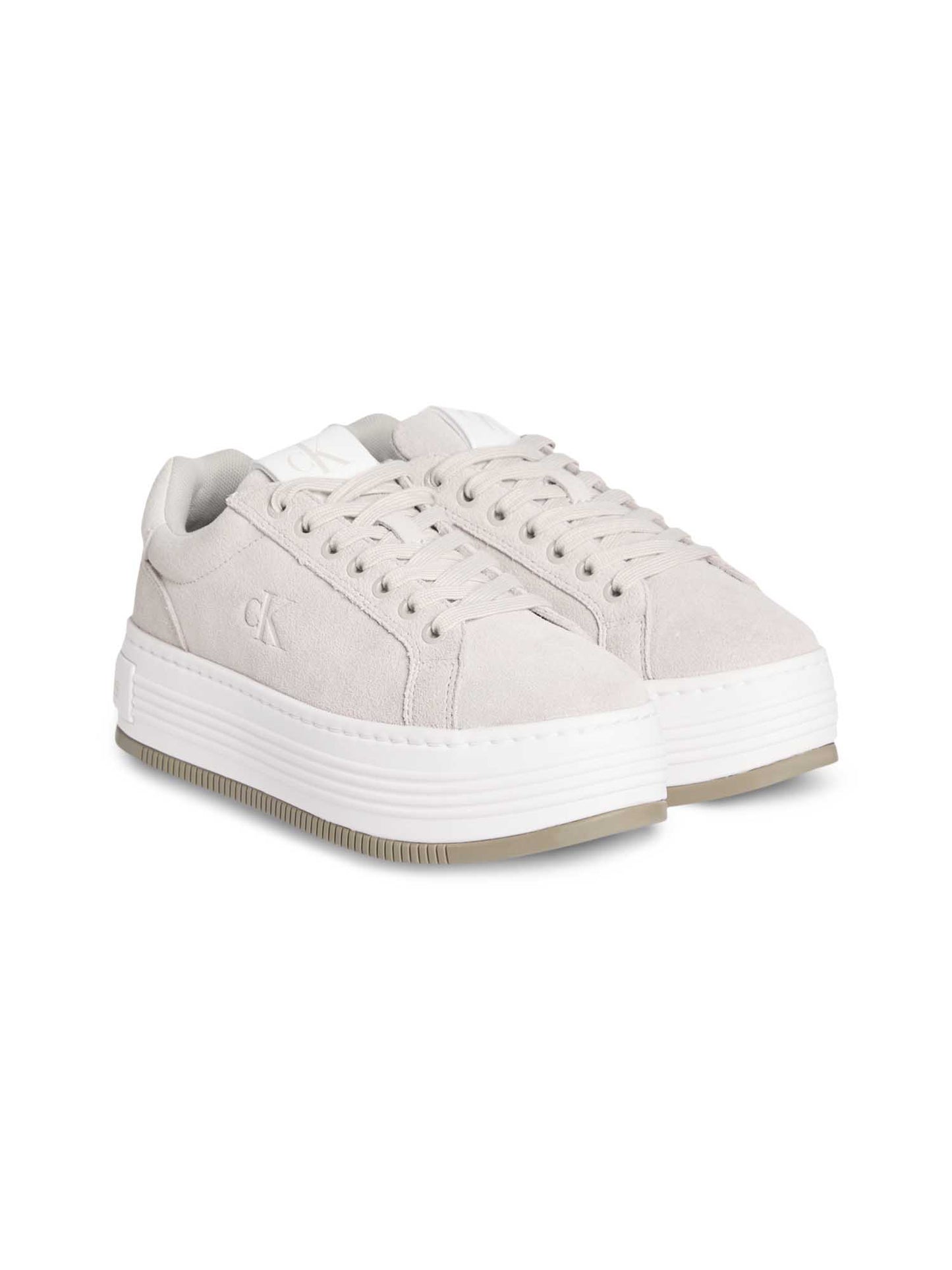 SNEAKERS BOLD PLATFORM CALVIN KLEIN JEANS DA DONNA GRIGIO CHIARO