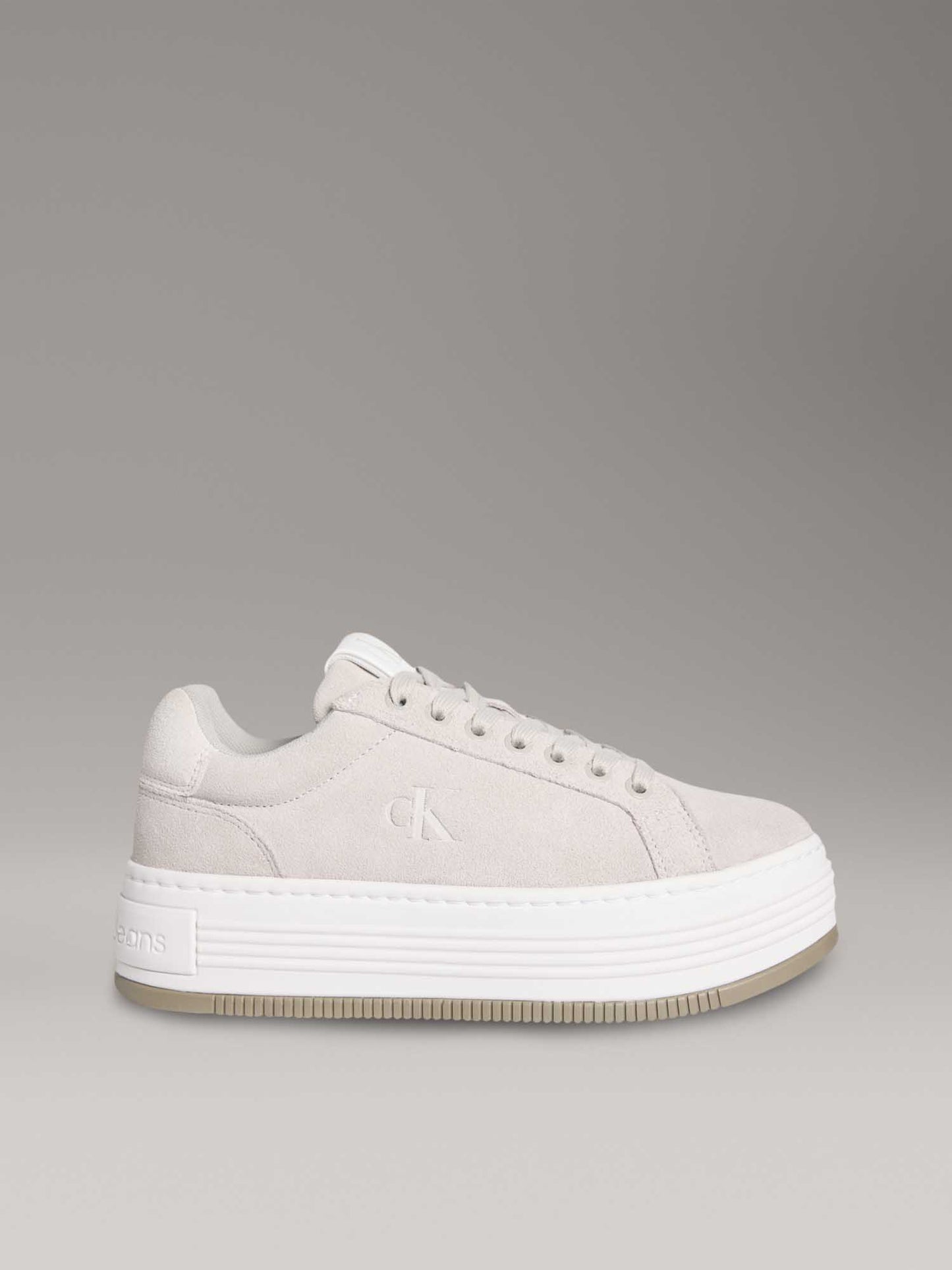SNEAKERS BOLD PLATFORM CALVIN KLEIN JEANS DA DONNA GRIGIO CHIARO