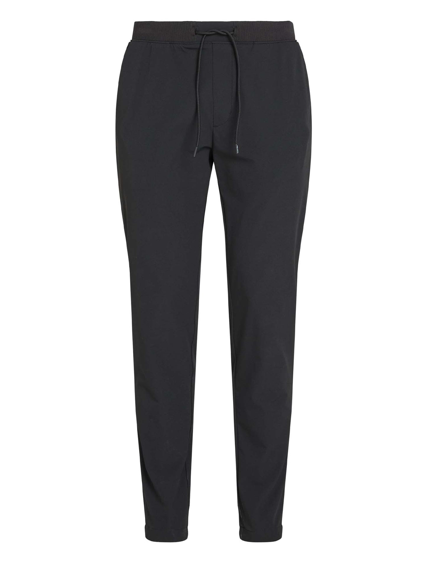 PANTALONE JOGGING STRETCH CALVIN KLEIN JEANS UOMO NERO