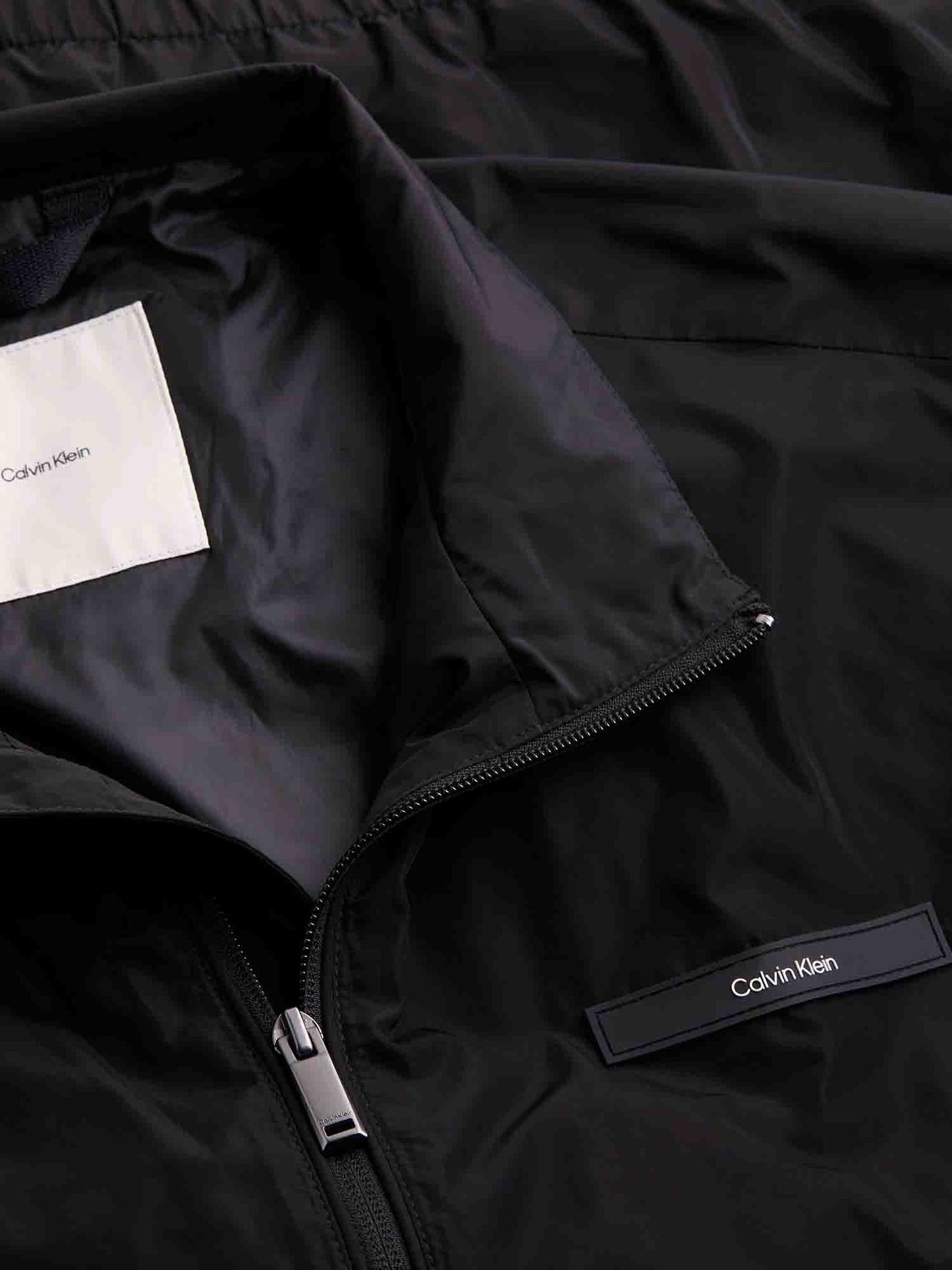 GIUBBINO ESSENTIAL NYLON CALVIN KLEIN JEANS UOMO NERO
