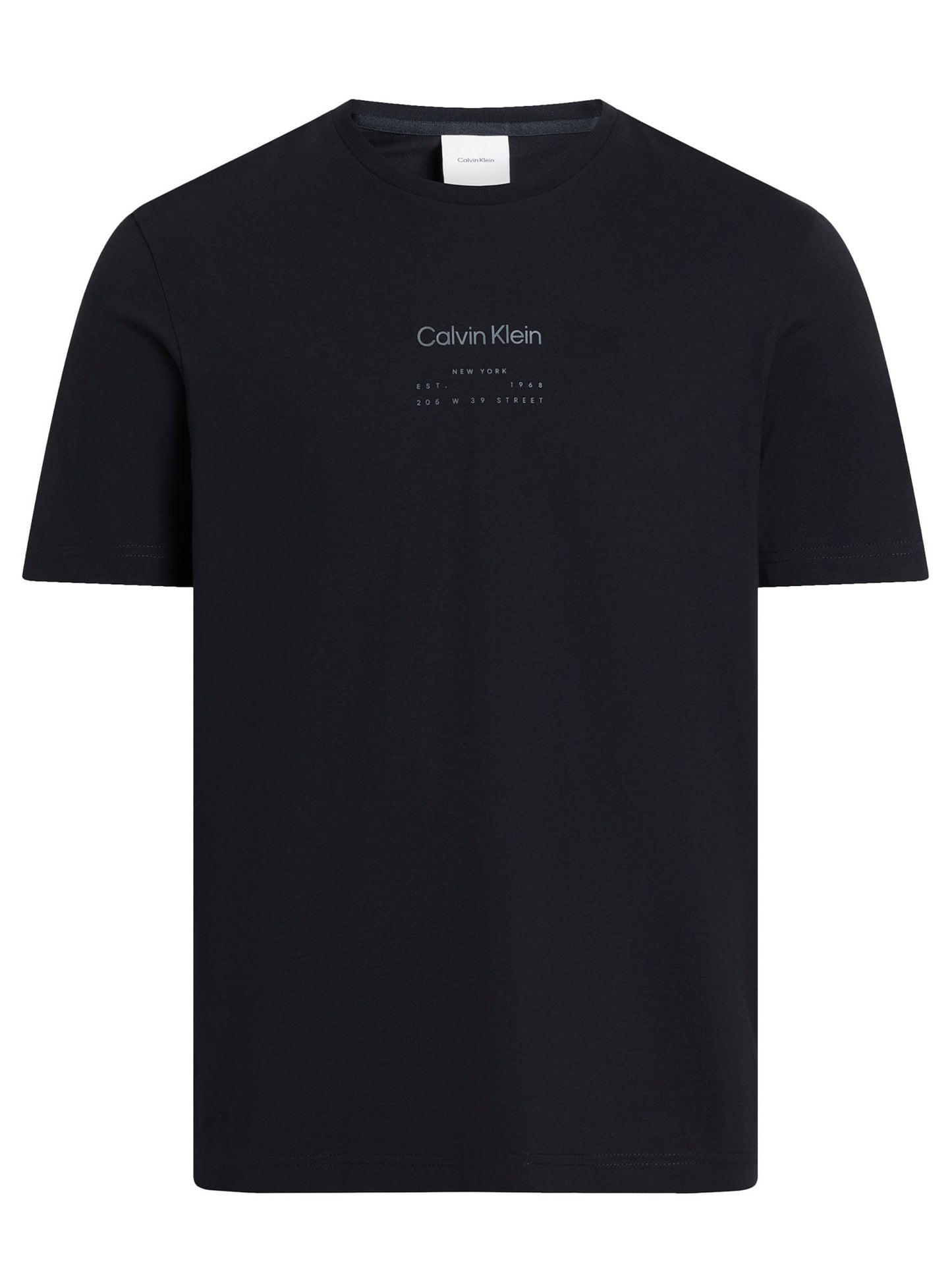 T-SHIRT RAISED EDITORIAL CALVIN KLEIN JEANS UOMO NERO