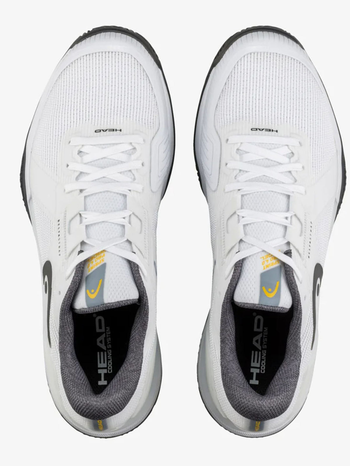 Head sprint propadel scarpa padel da uomo bianco-nero