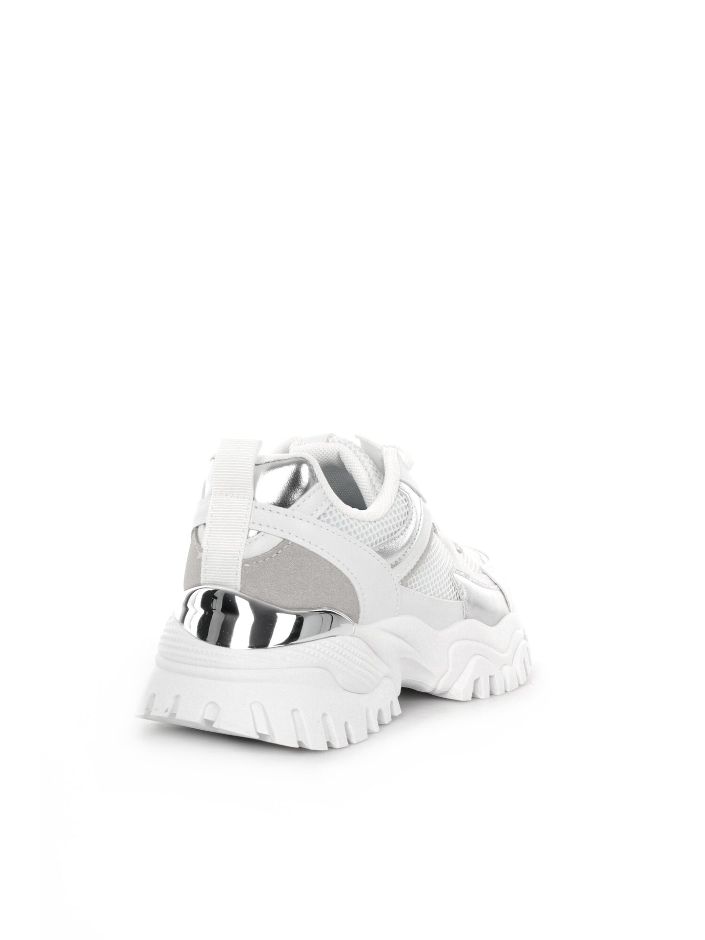 Sneakers bianche con zeppa Laura Biagiotti da donna
