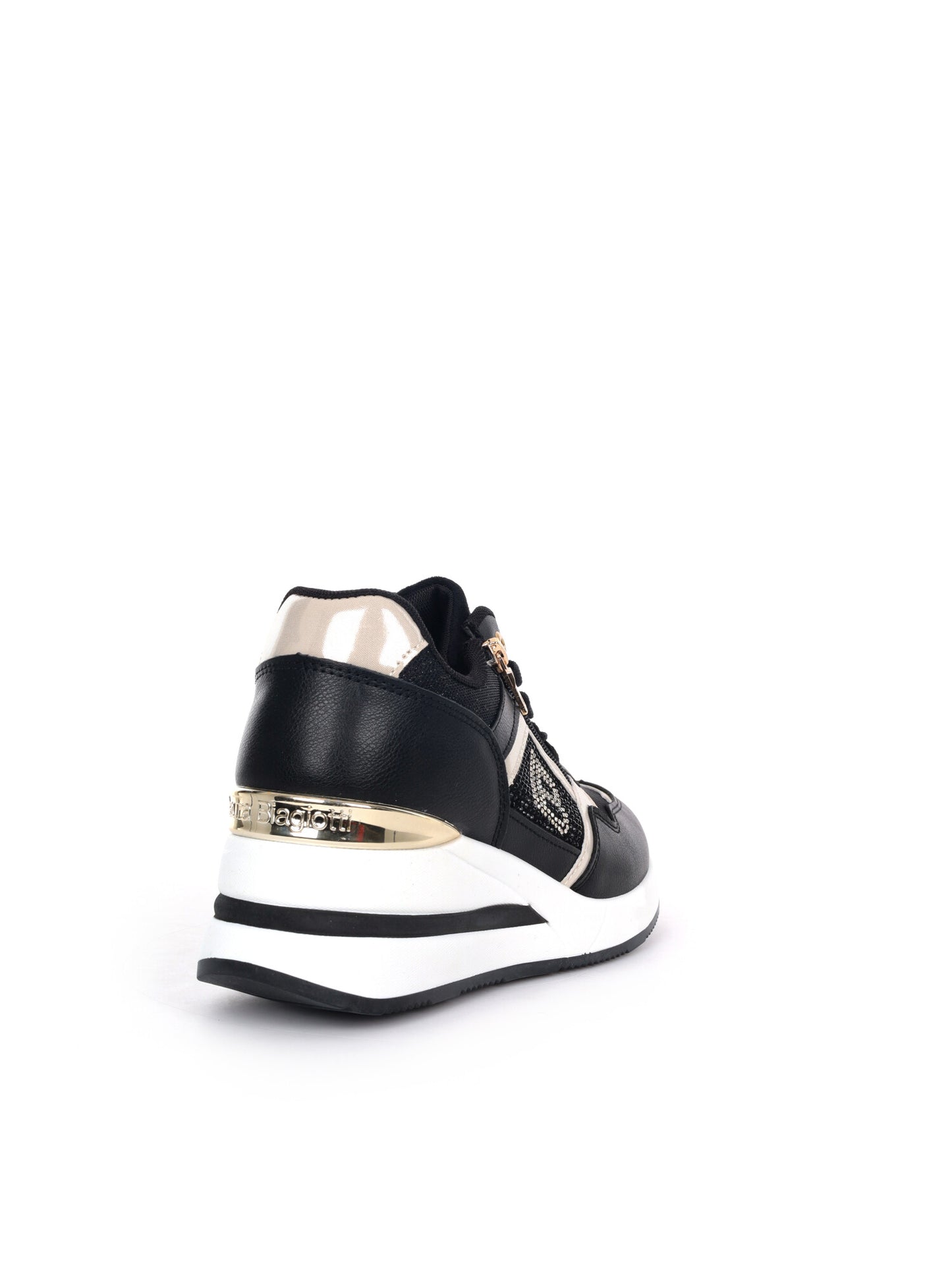 Sneakers nere da donna Laura Biagiotti 9655 Black per primavera-estate