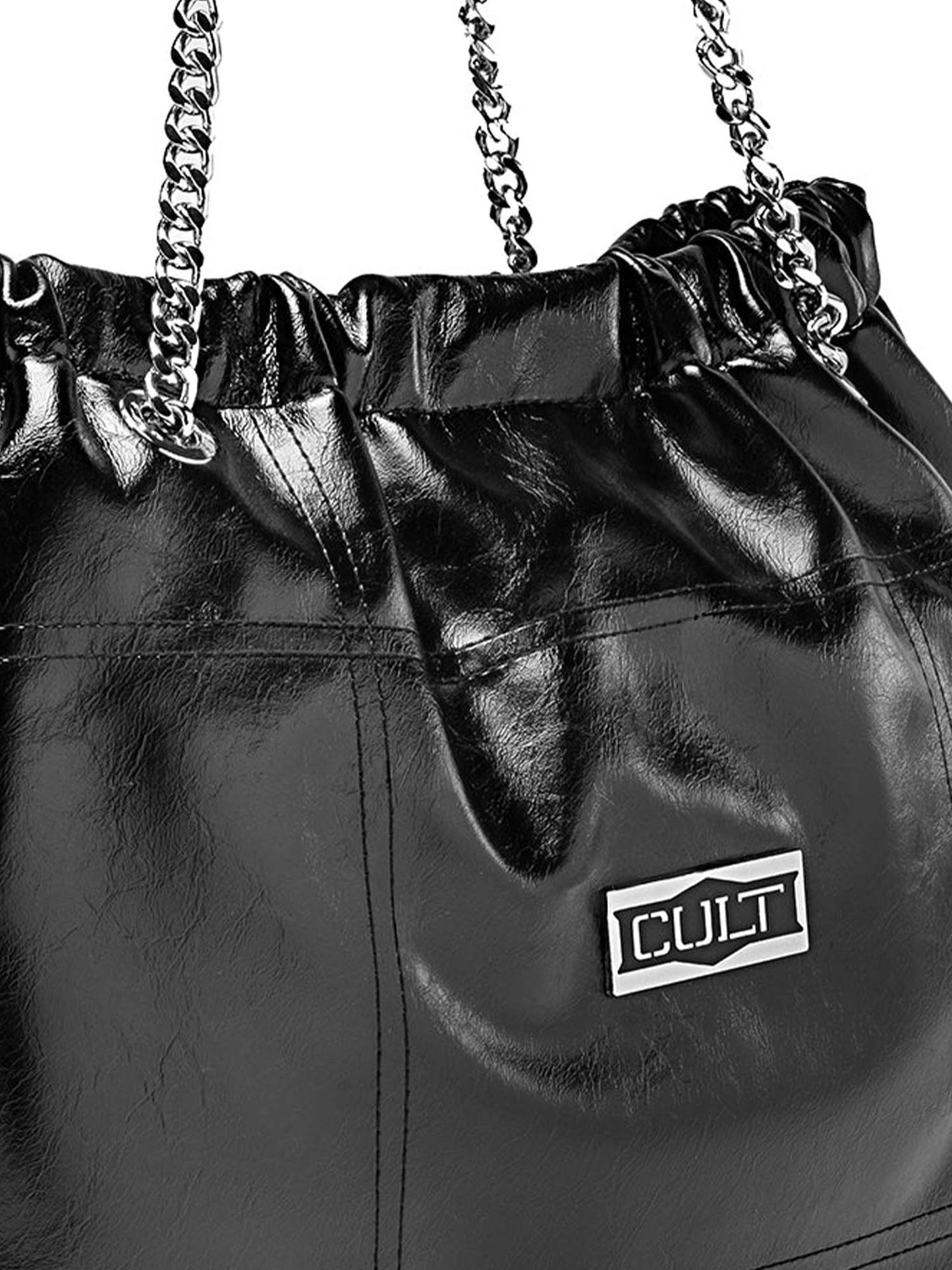 BORSA SHOPPING BAG KATY CULT DA DONNA NERO