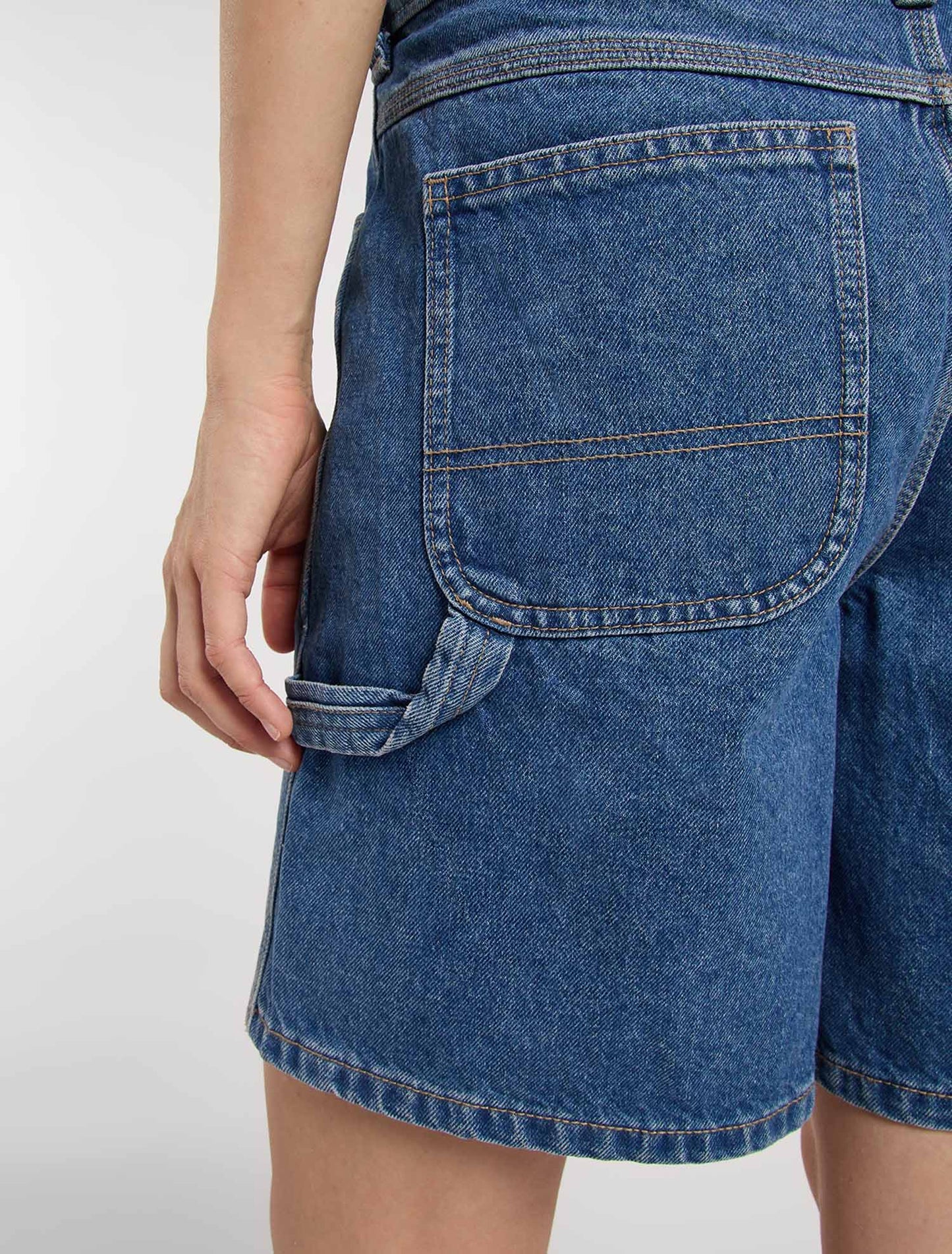 Shorts donna Dickies 993 7 Inch in denim