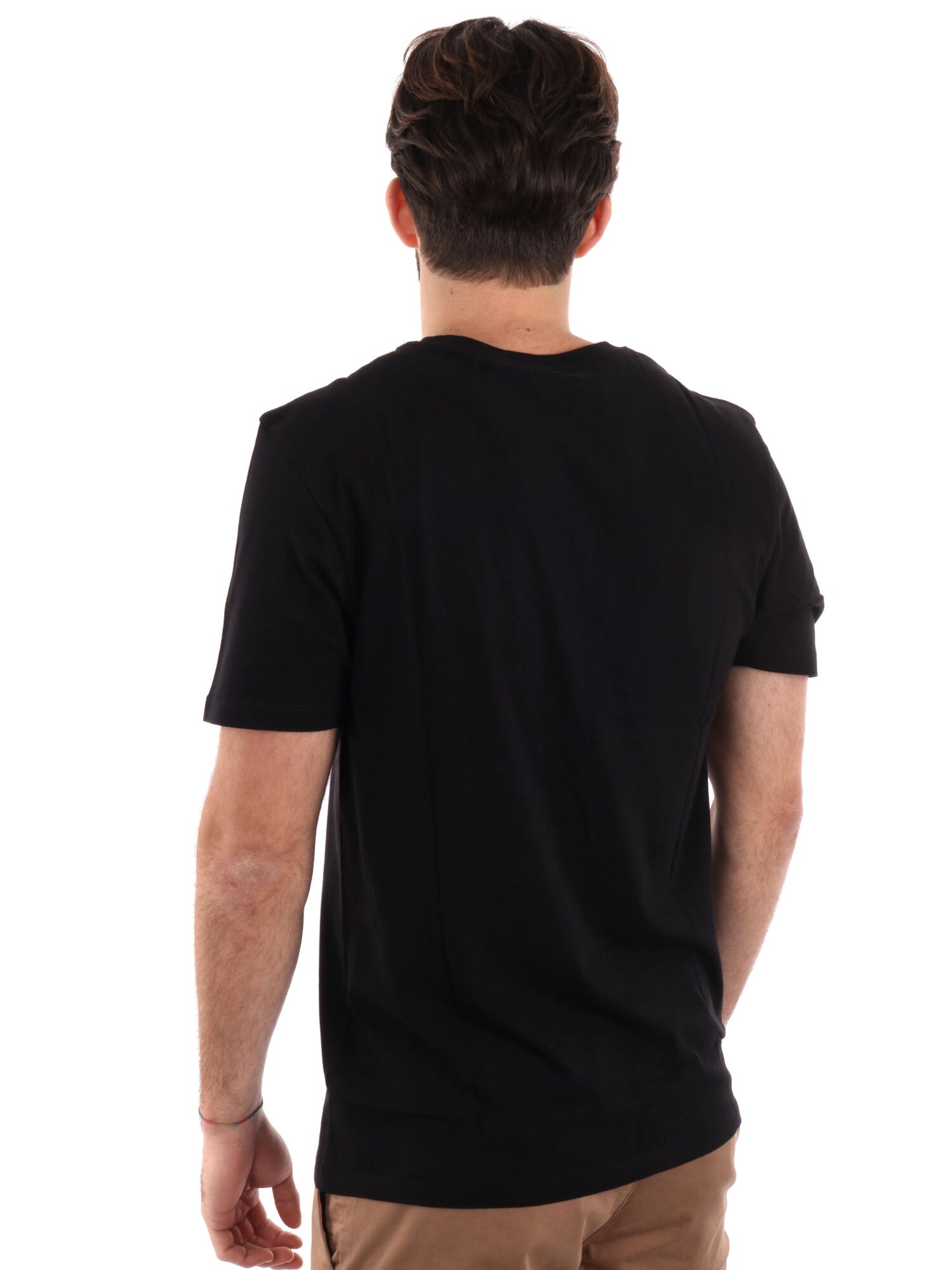 T-SHIRT CON LOGO TIMBERLAND UOMO NERO