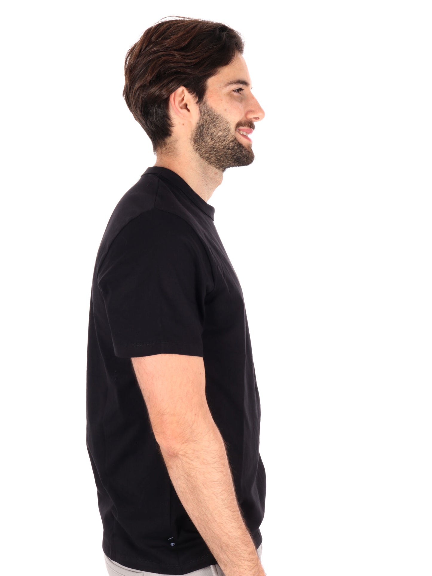 T-SHIRT CON GRAFICA TIMBERLAND UOMO NERO