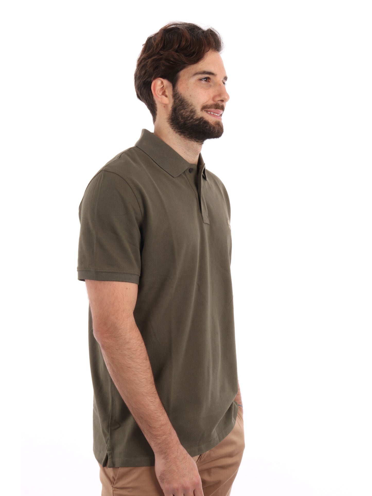POLO PIQUE MILLERS RIVER TIMBERLAND UOMO VERDE MILITARE
