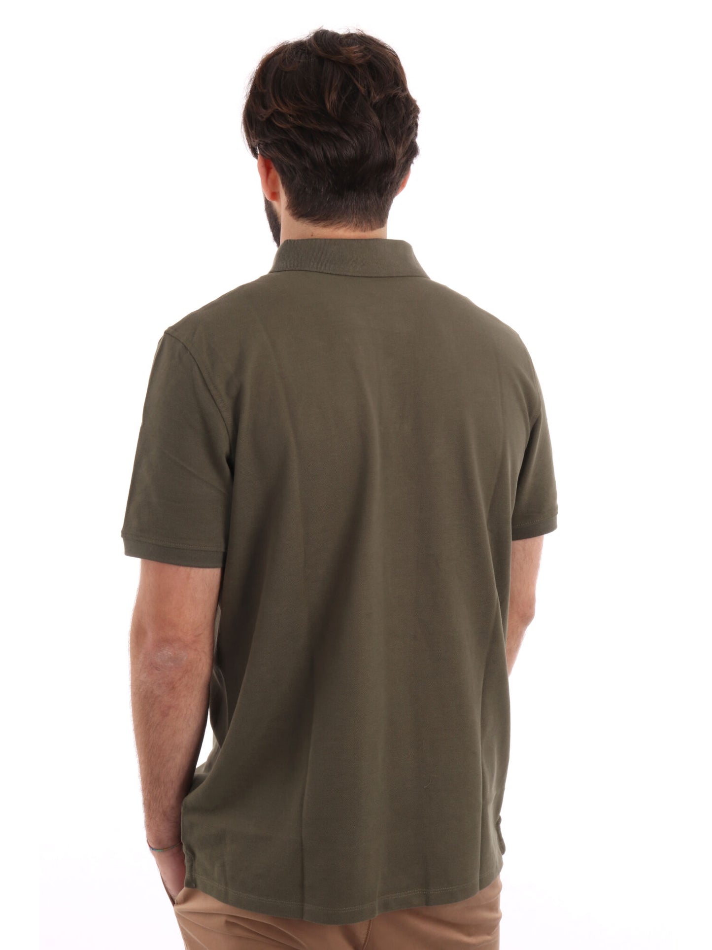 POLO PIQUE MILLERS RIVER TIMBERLAND UOMO VERDE MILITARE