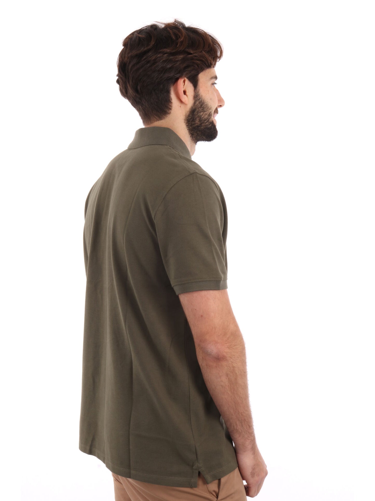 POLO PIQUE MILLERS RIVER TIMBERLAND UOMO VERDE MILITARE