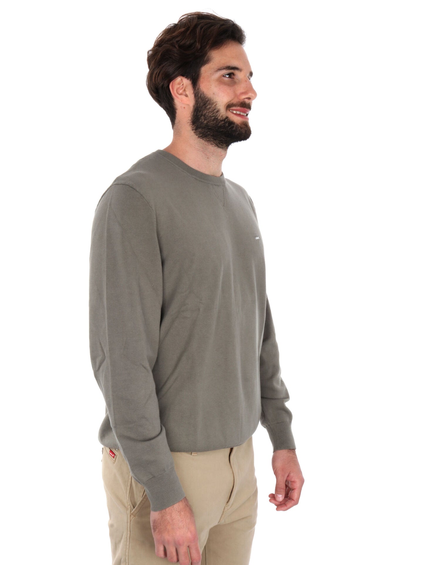 MAGLIA RASATA LEVI'S UOMO OLIVA