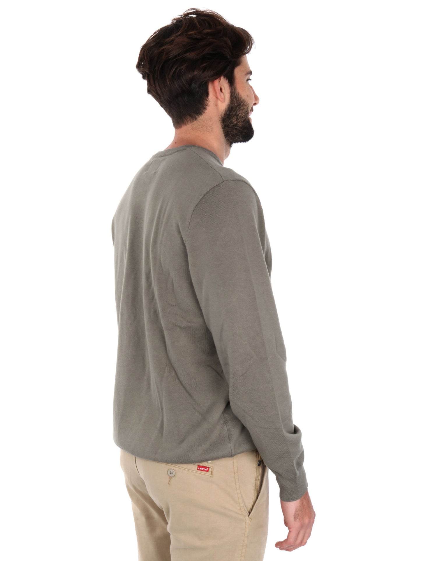 MAGLIA RASATA LEVI'S UOMO OLIVA