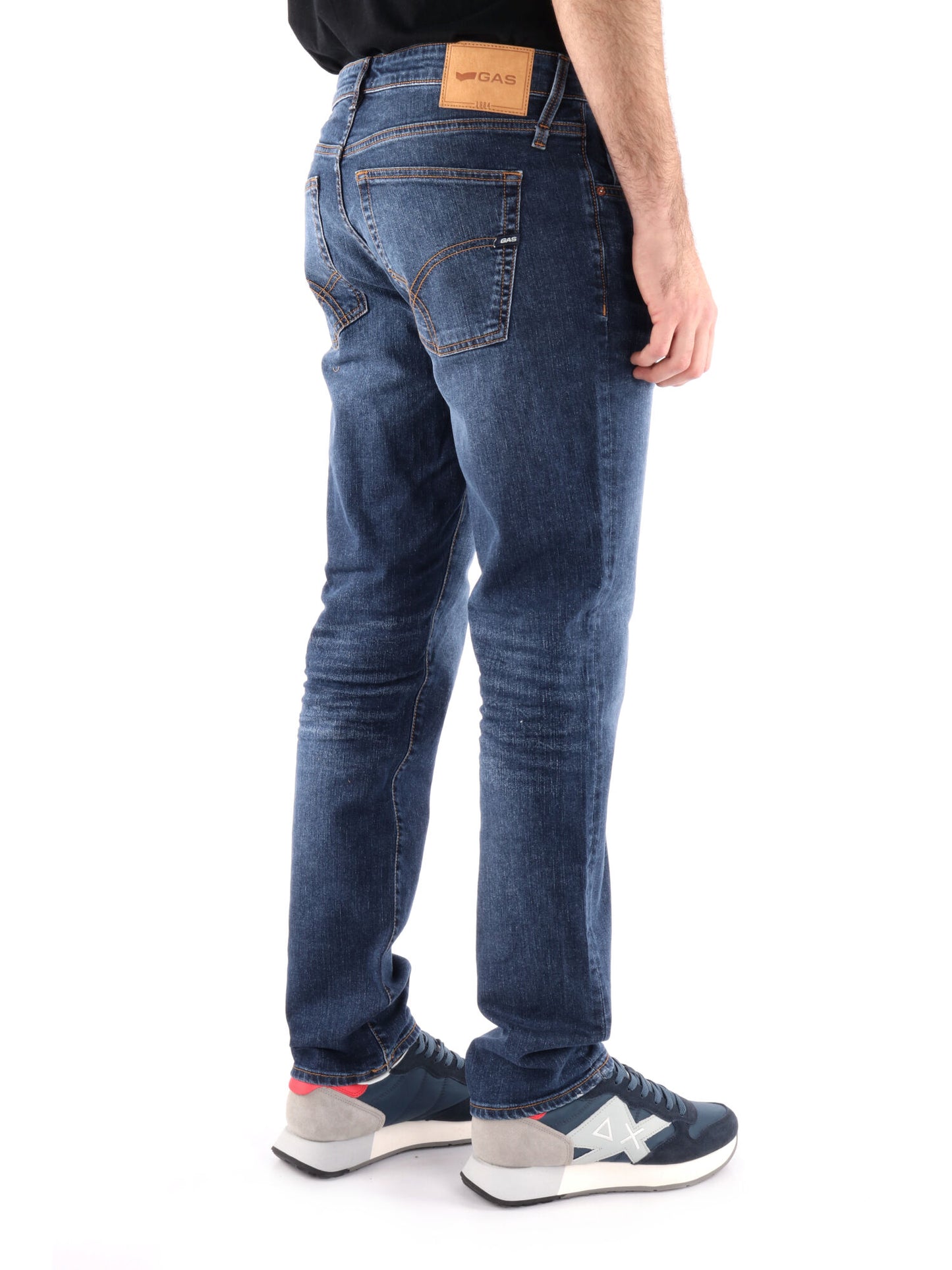DENIM ALBERT NOOS GAS UOMO JEANS SCURO