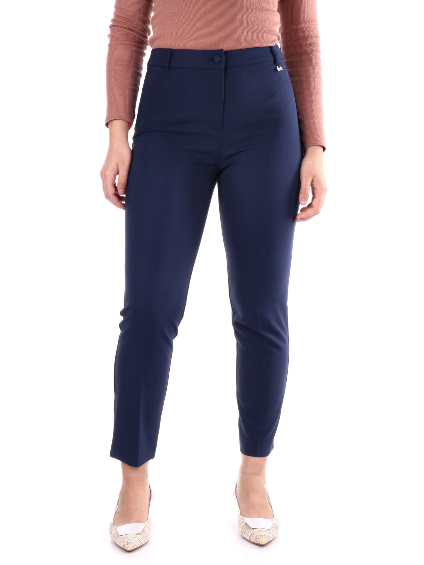 PANTALONE A SIGARETTA ARTIGLI DONNA BLU