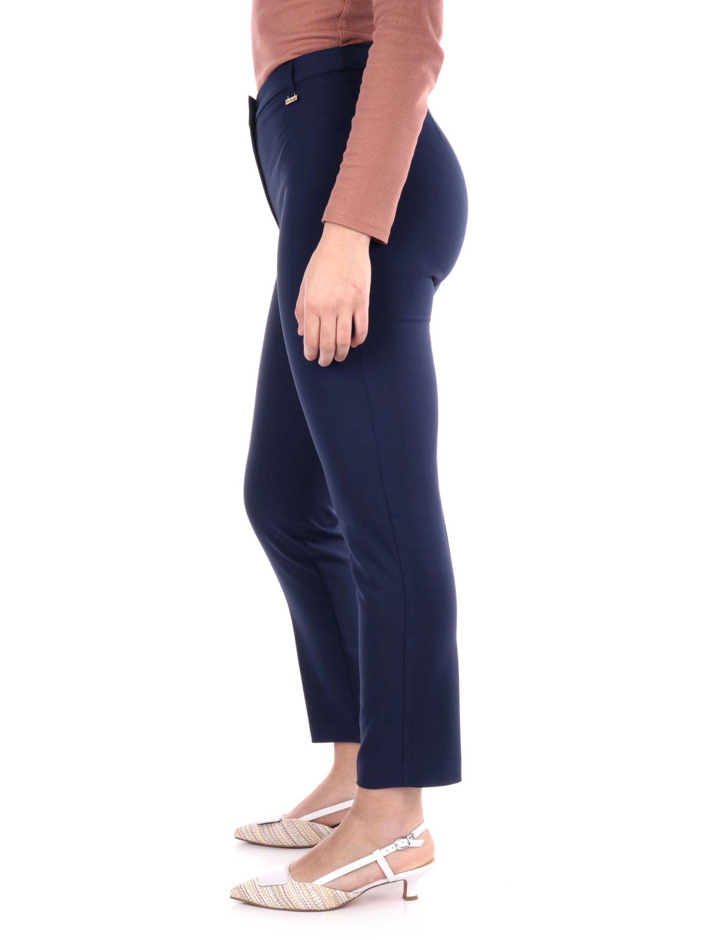 PANTALONE A SIGARETTA ARTIGLI DONNA BLU