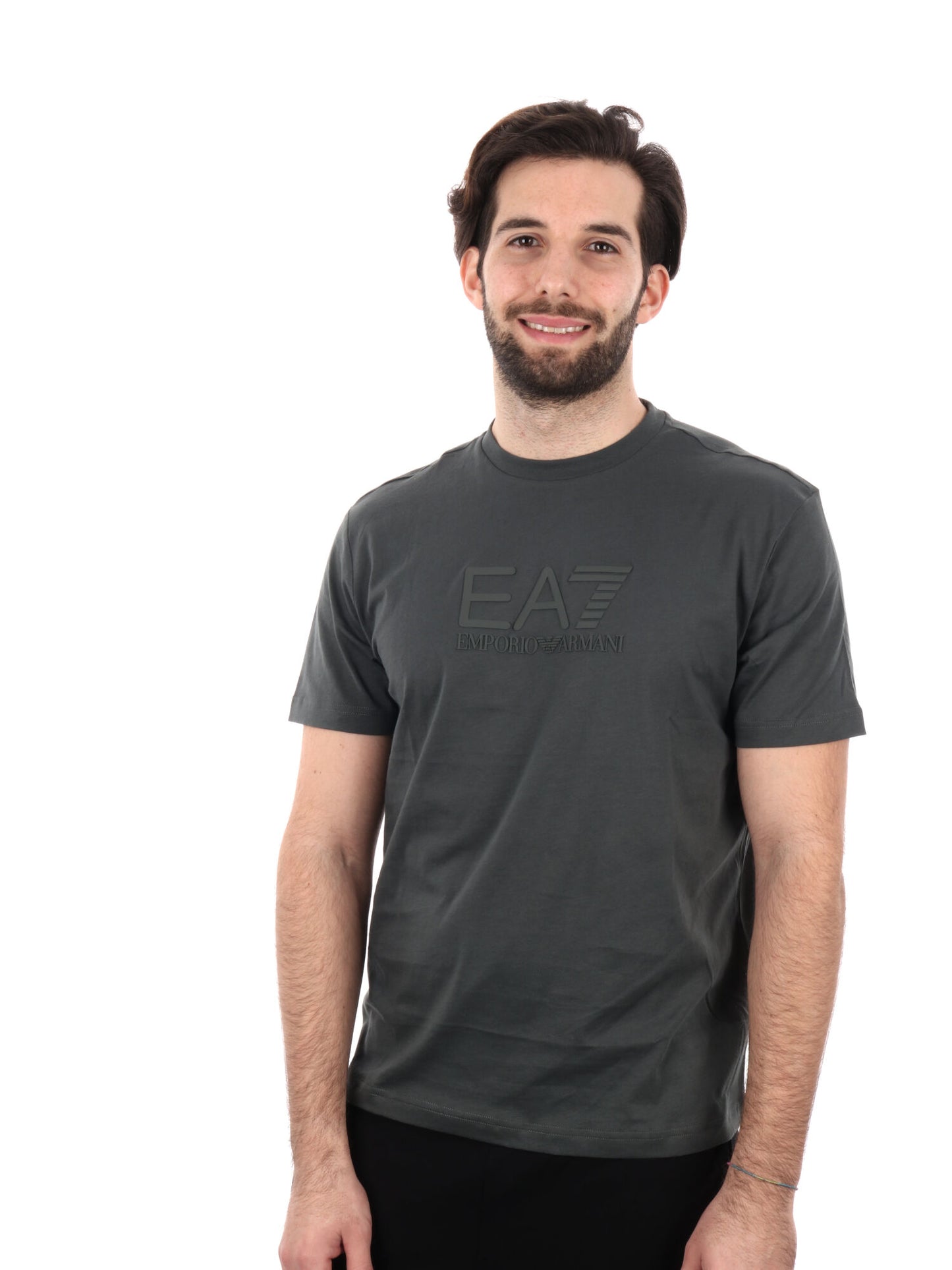 T-SHIRT VISIBILITY EA7 EMPORIO ARMANI UOMO VERDE