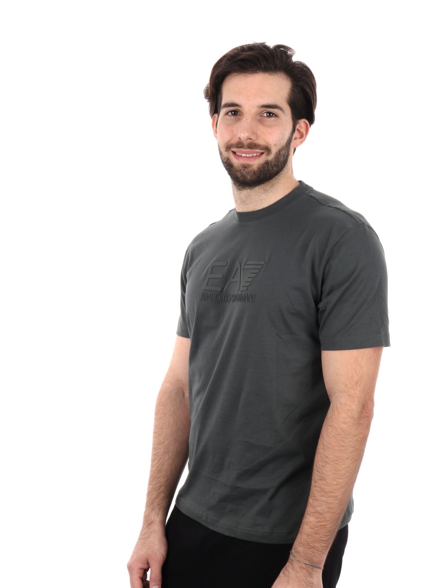 T-SHIRT VISIBILITY EA7 EMPORIO ARMANI UOMO VERDE