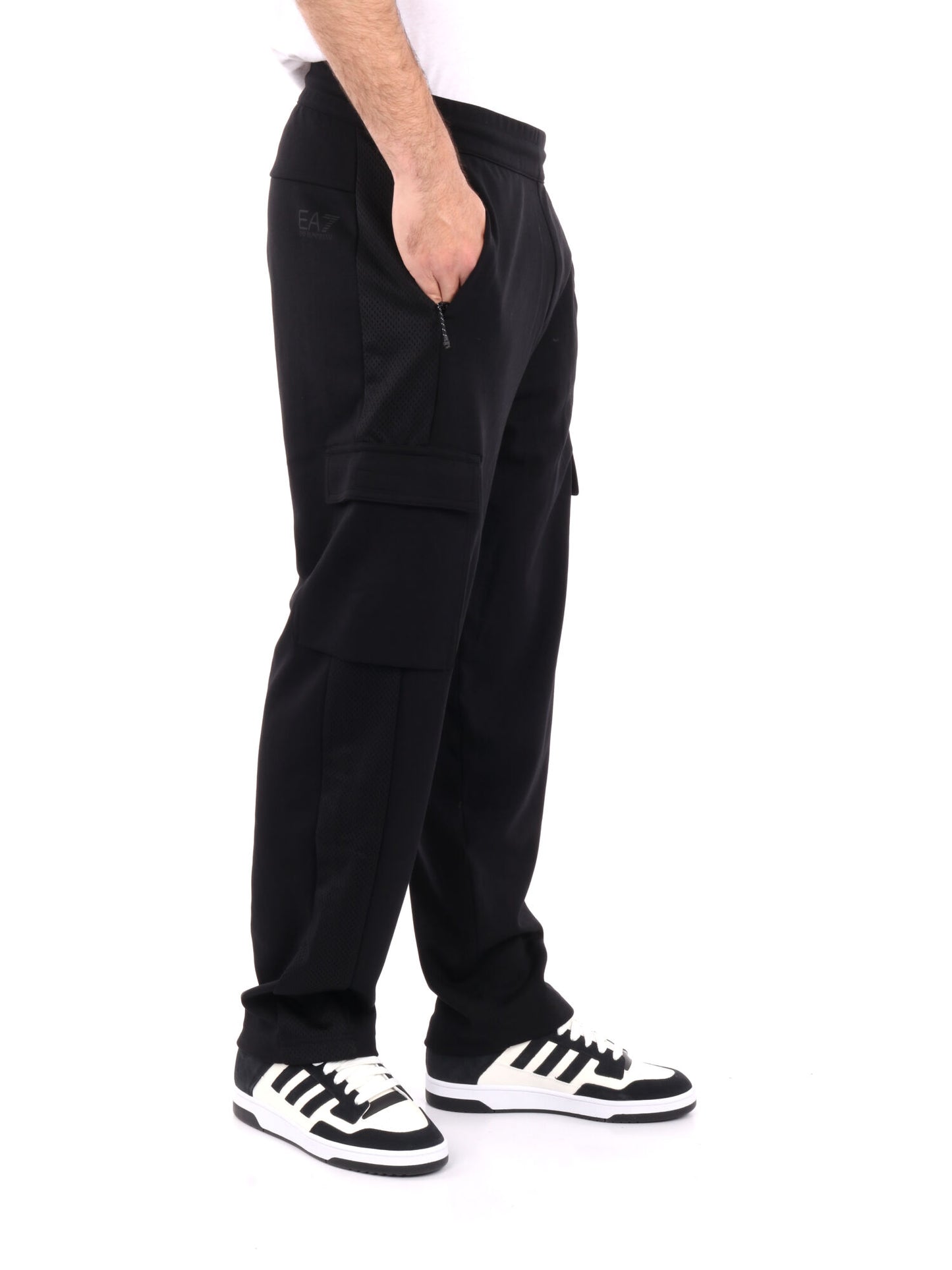 PANTALONE CARGO EMPORIO ARMANI 7 UOMO NERO
