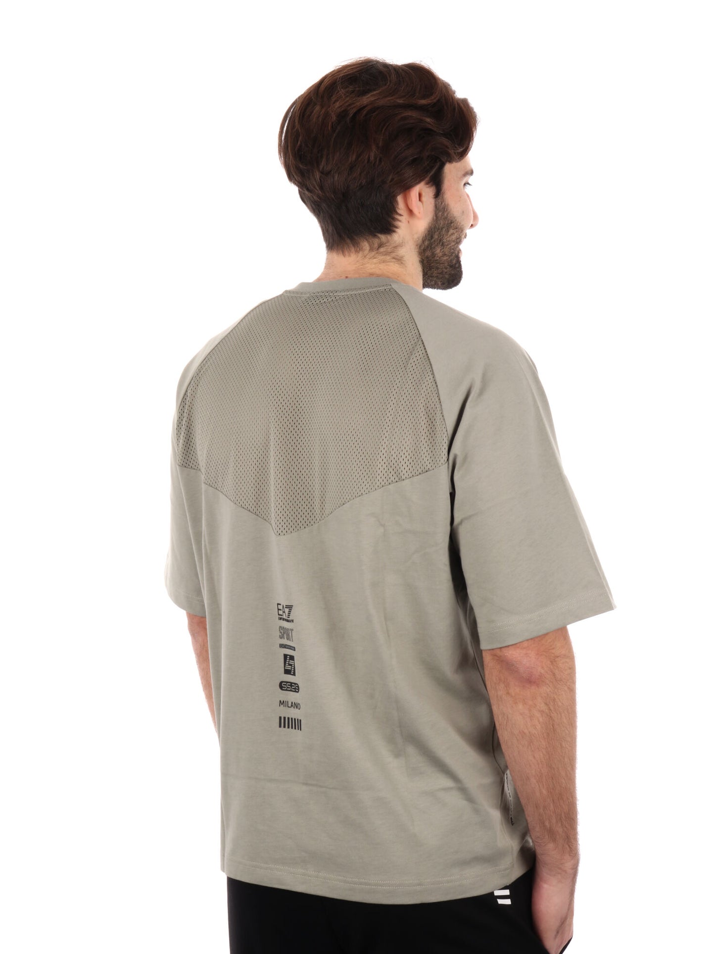 T-SHIRT IN JERSEY EA7 EMPORIO ARMANI UOMO MILITARE
