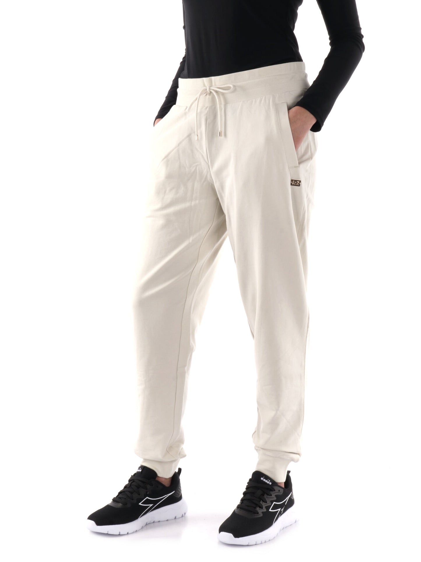 PANTALONE CORE LADY EA7 EMPORIO ARMANI DONNA PANNA