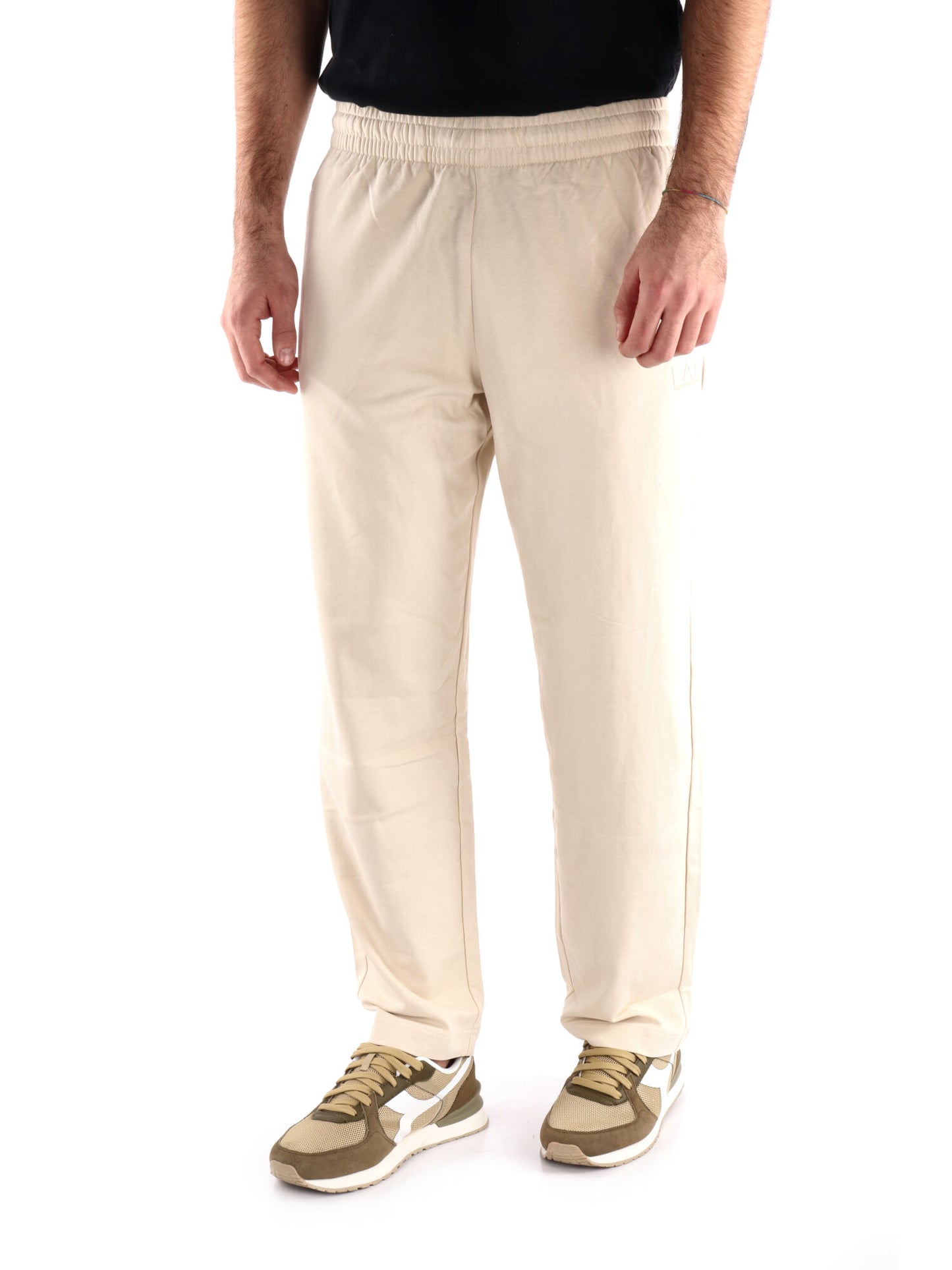 PANTALONE EA7 EMPORIO ARMANI UOMO LATTE