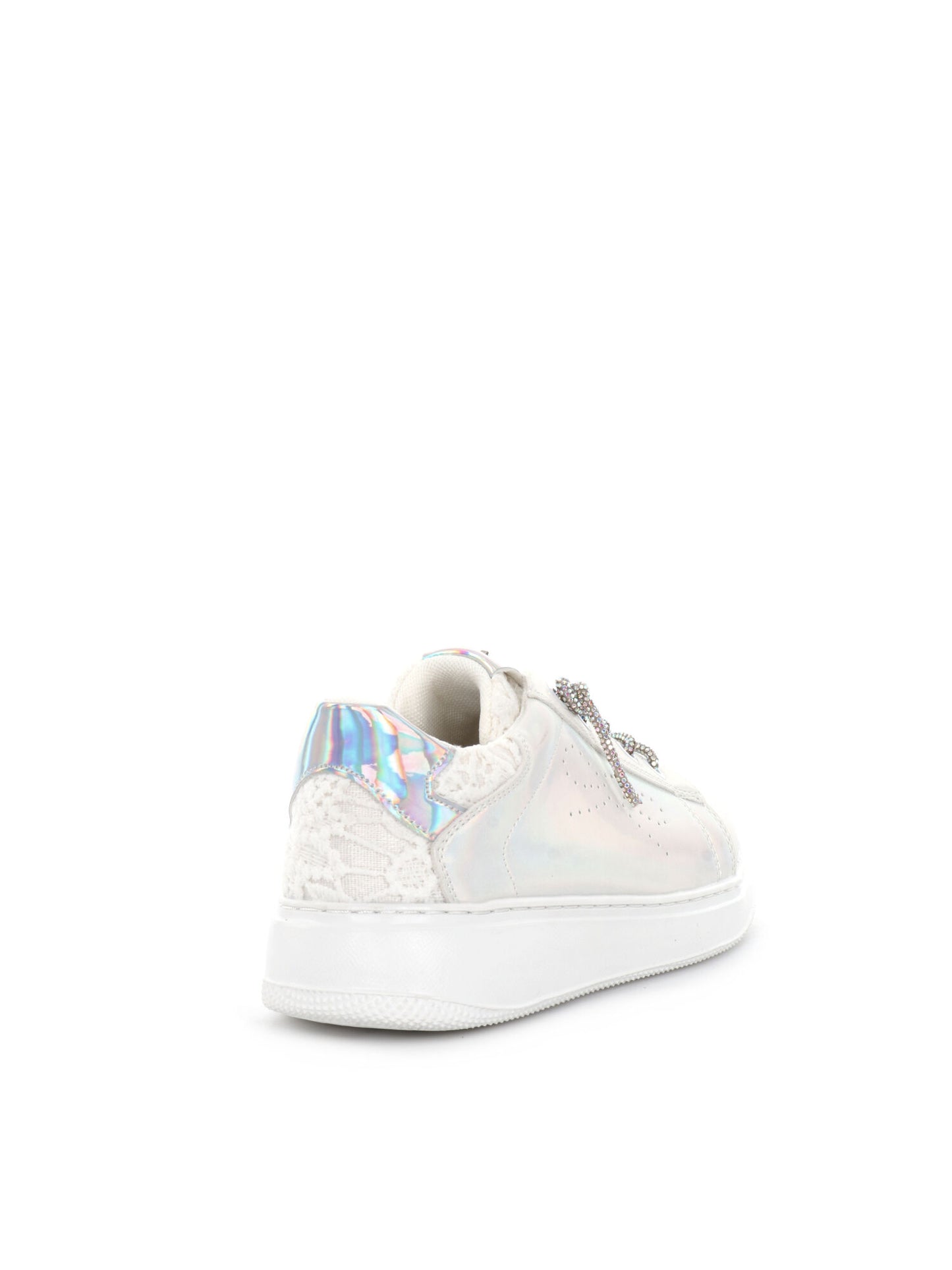 SNEAKERS CON PLATFORM ASSO BAMBINA BIANCO