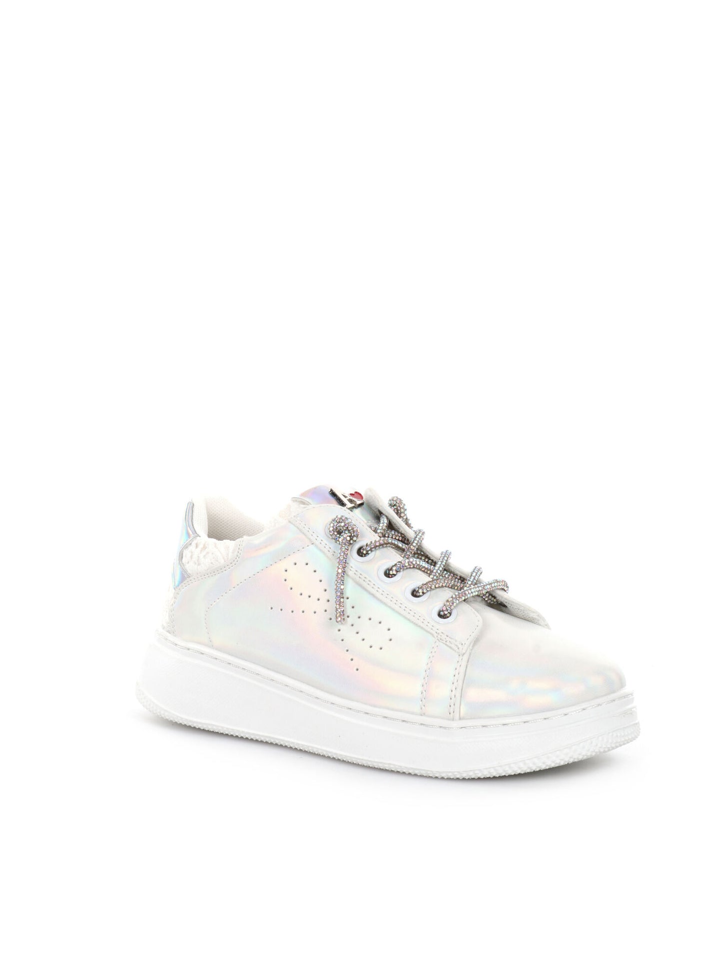 SNEAKERS CON PLATFORM ASSO BAMBINA BIANCO