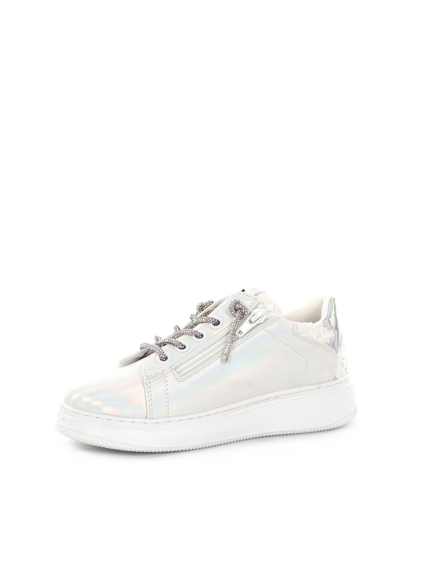 SNEAKERS CON PLATFORM ASSO BAMBINA BIANCO