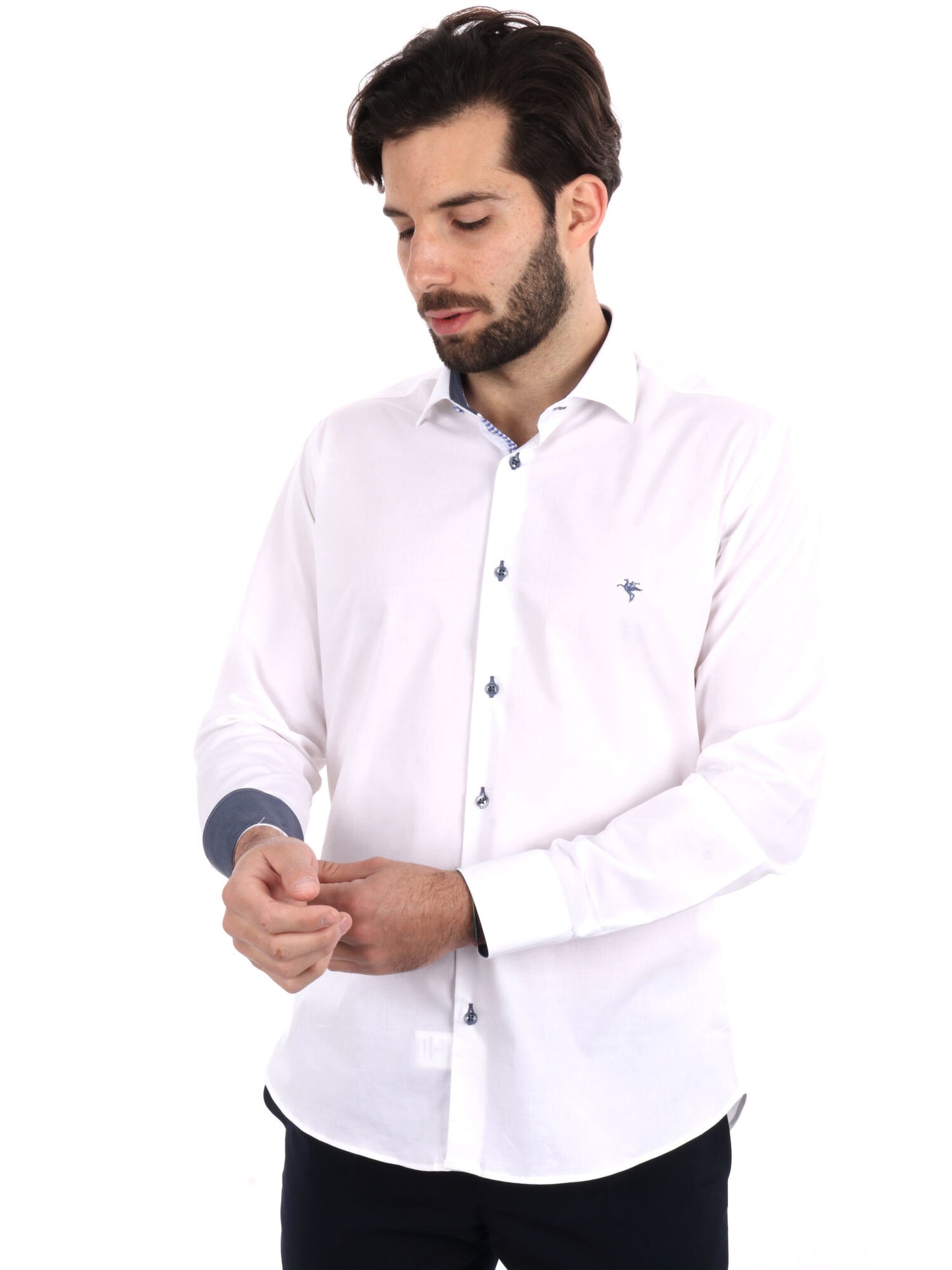 F.B. CAMICIA ML - BIANCO