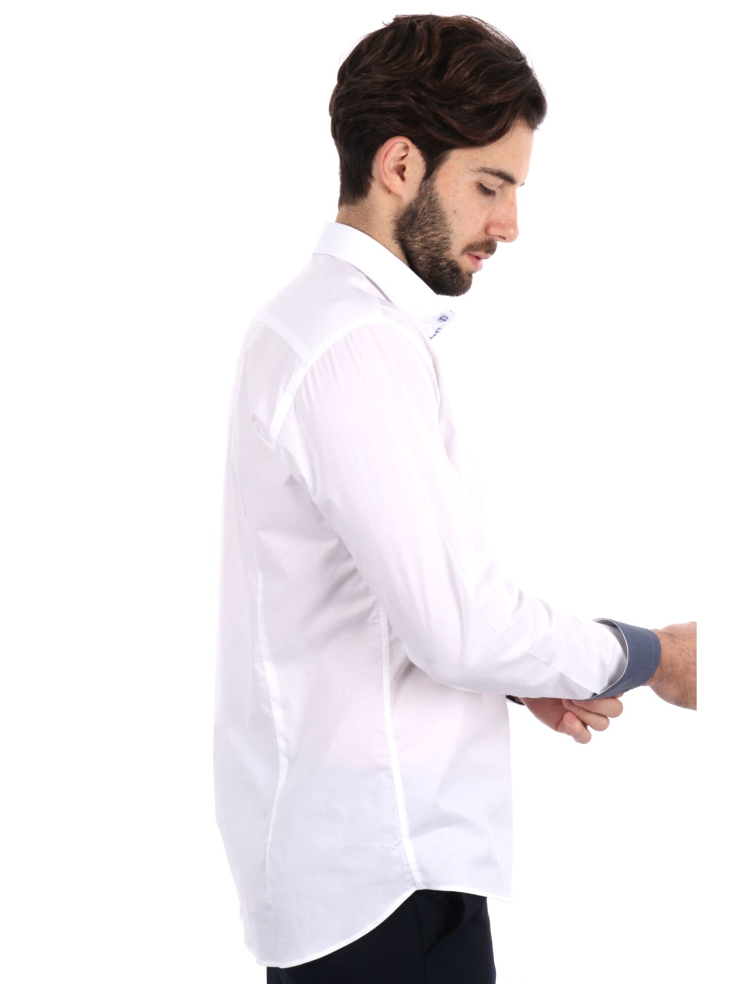 F.B. CAMICIA ML - BIANCO