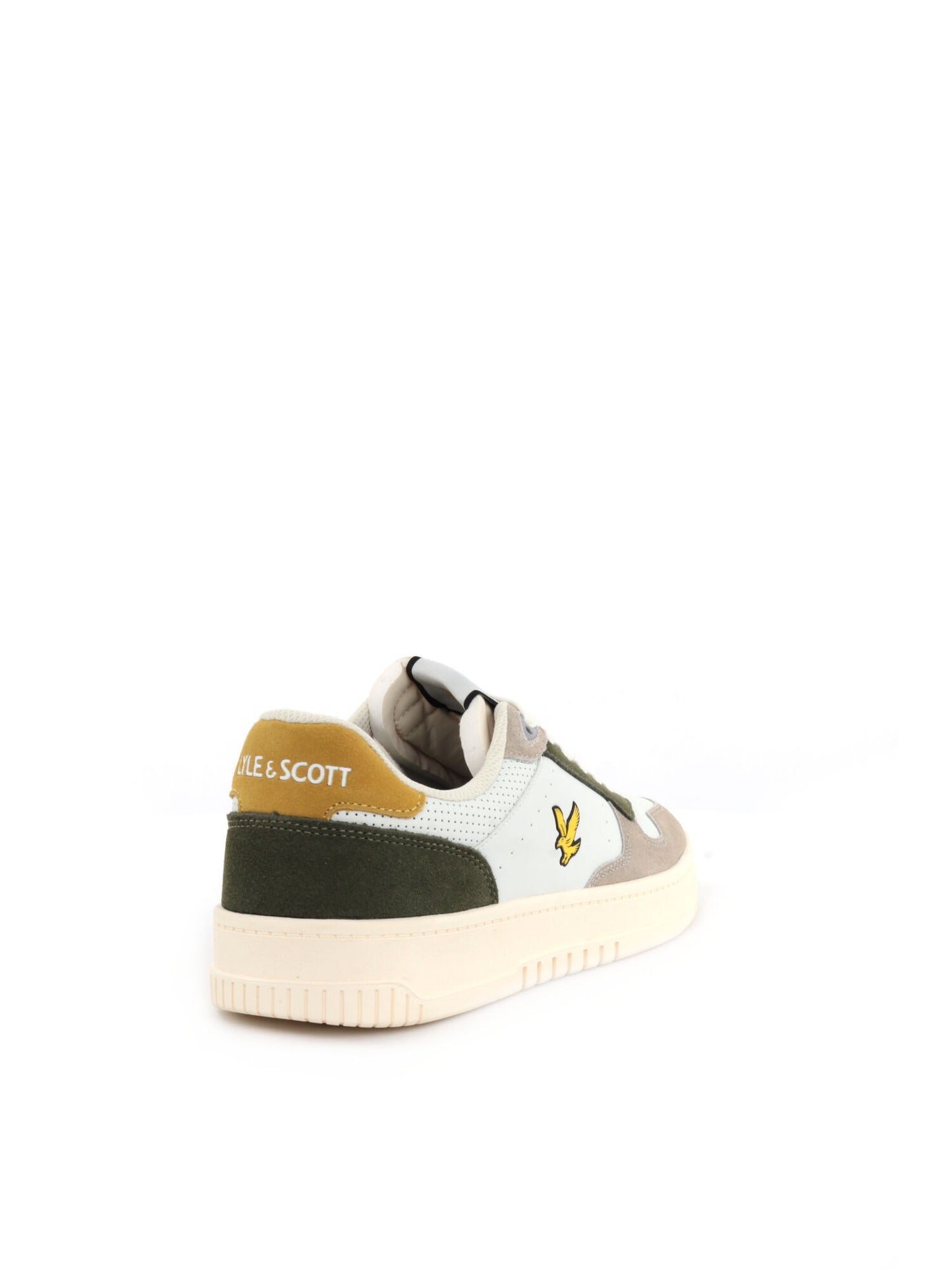 SNEAKERS CULROSS LYLE&SCOTT UOMO BIANCO-VERDE