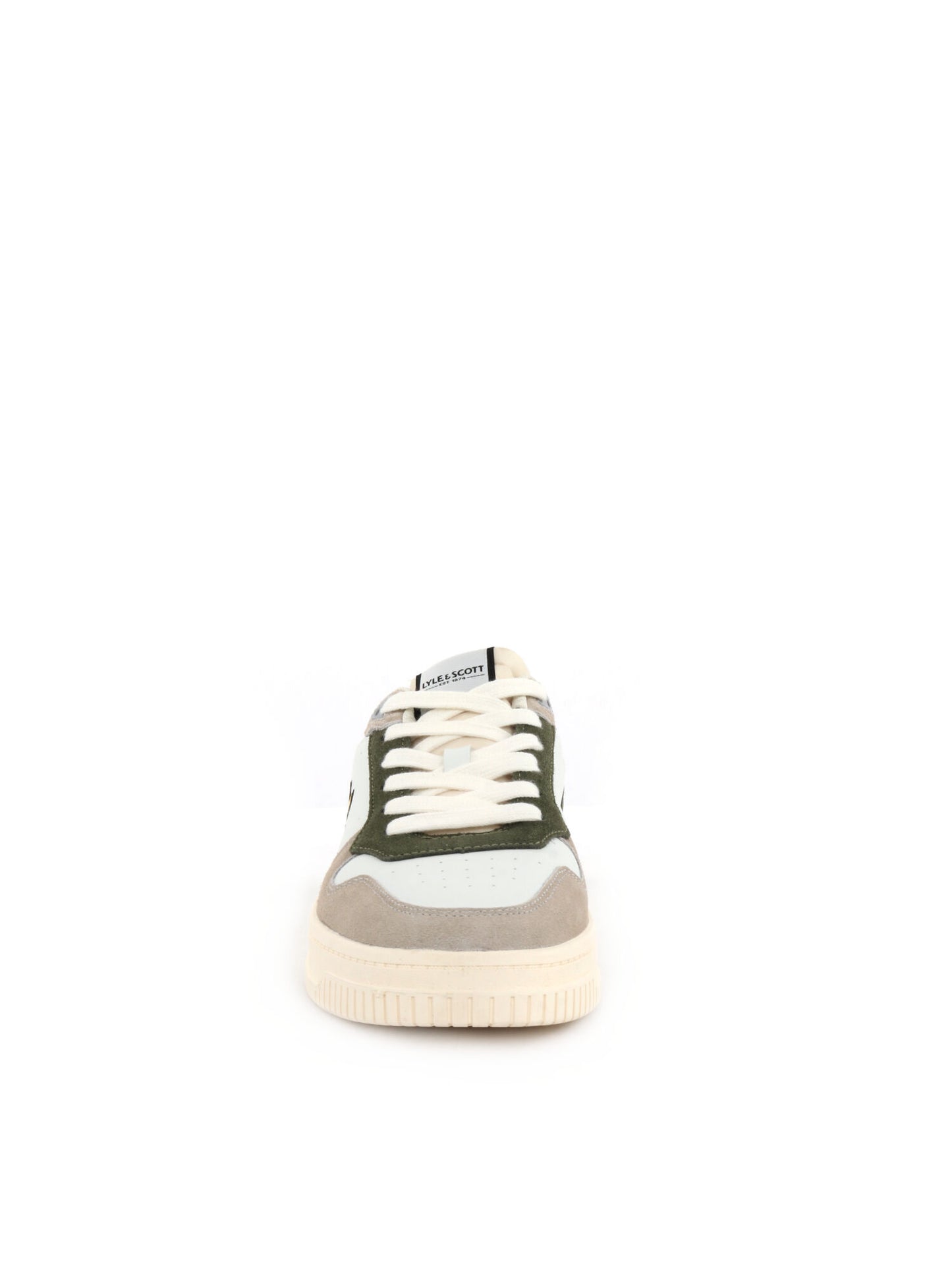 SNEAKERS CULROSS LYLE&SCOTT UOMO BIANCO-VERDE